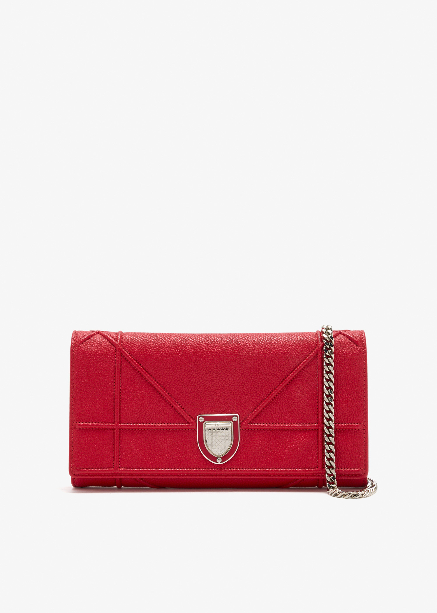 

Diorama Croisiere chain wallet, Red