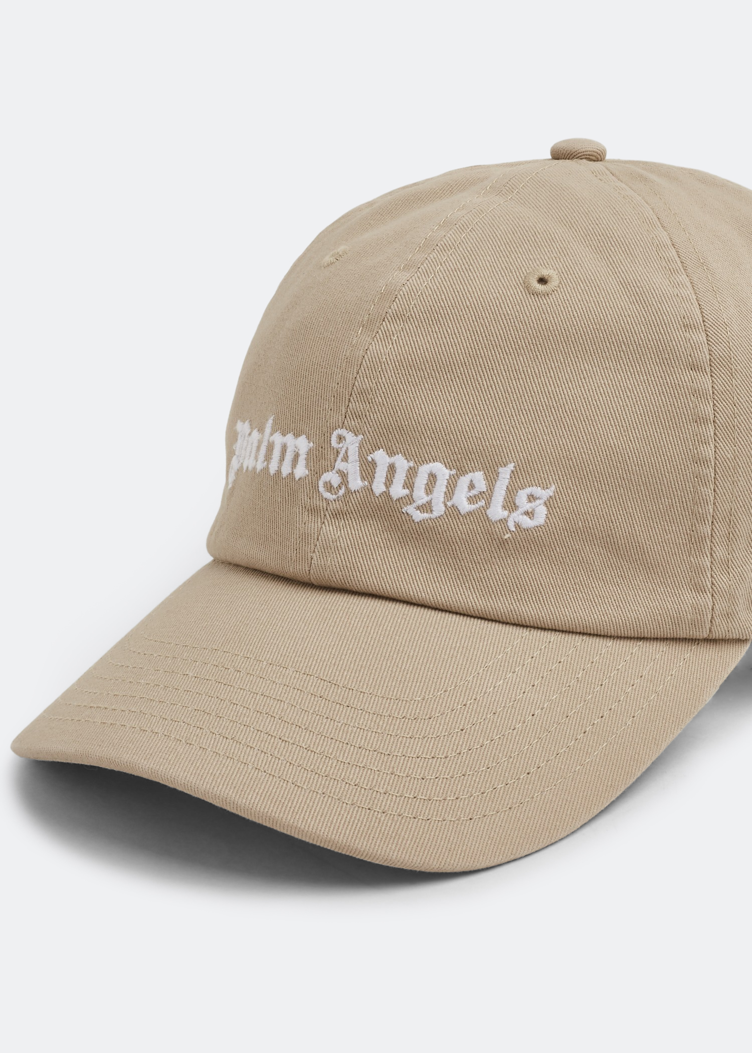 

Logo print cap, Beige