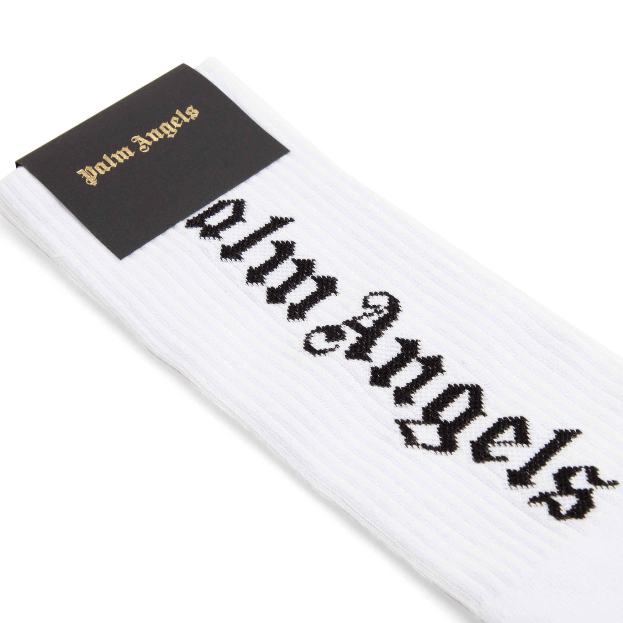 

Classic logo socks, White