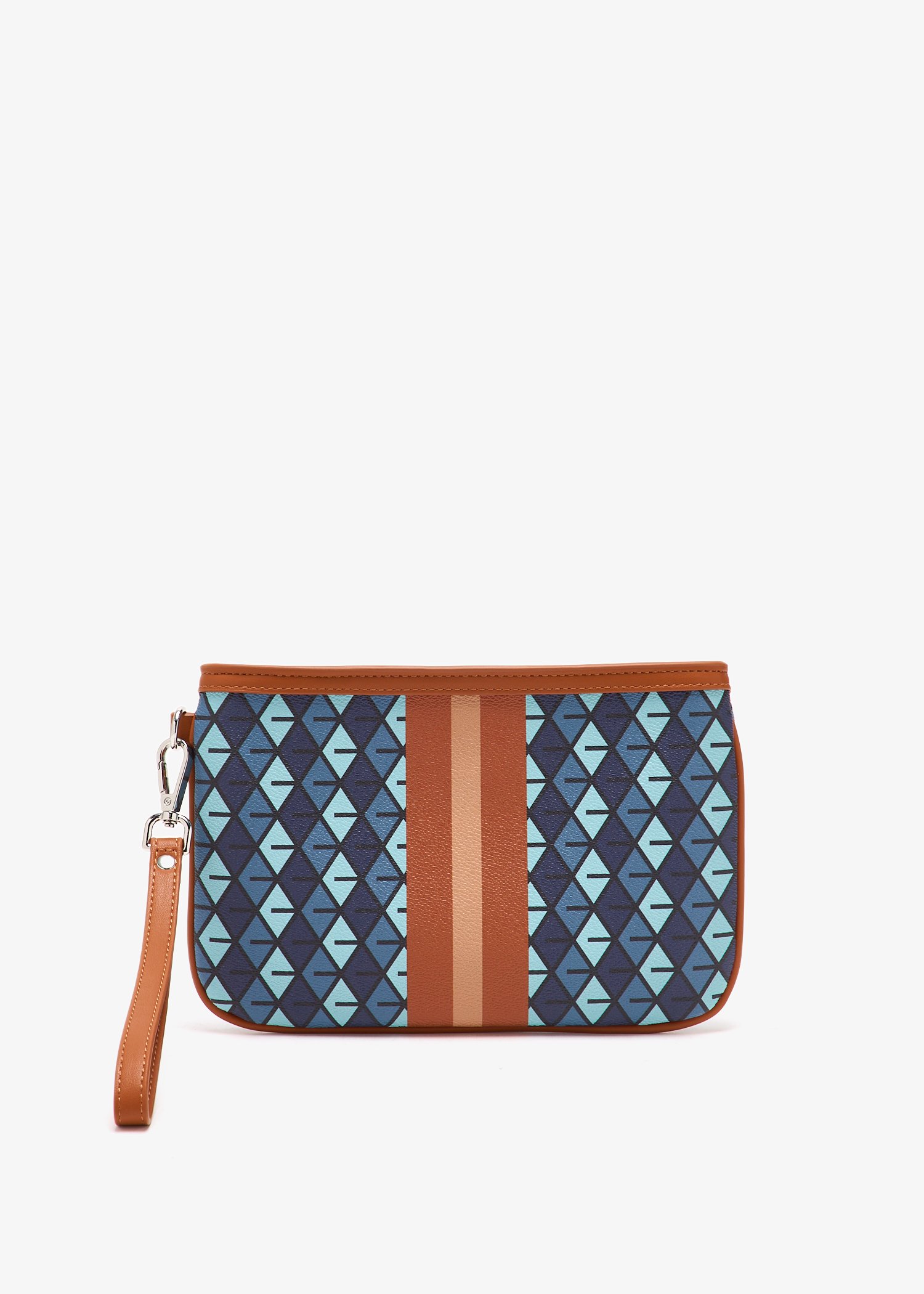 

Monogram pouch, Blue