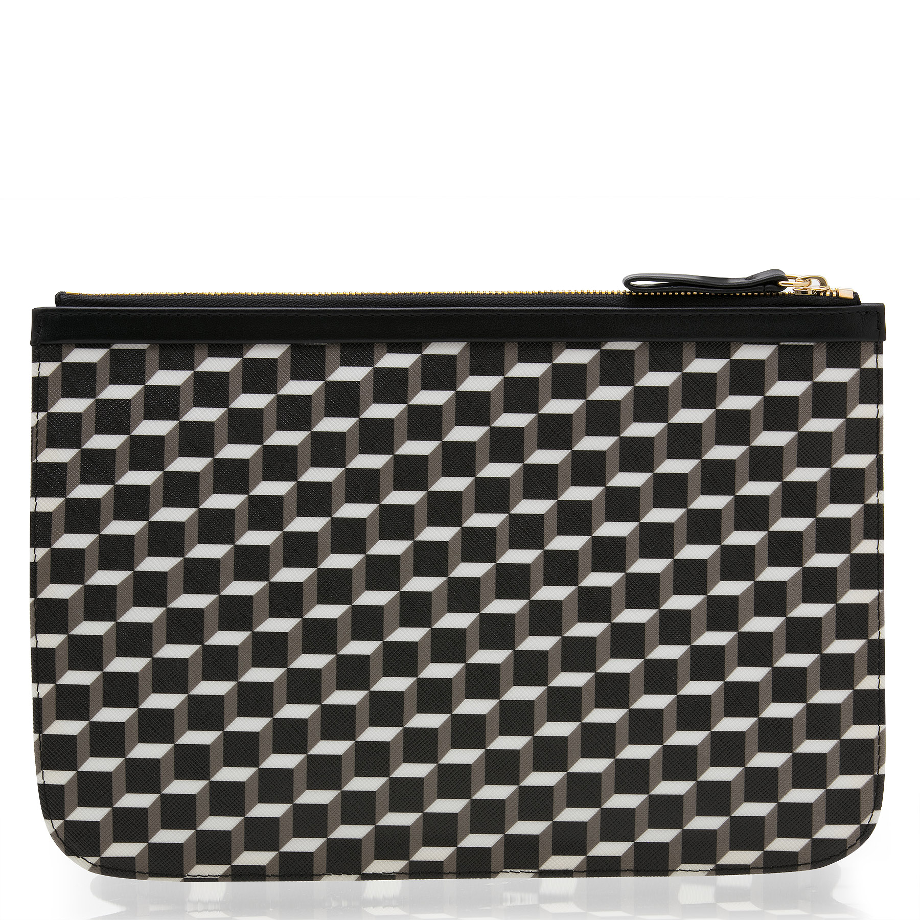 

Cube Perspective pouch, Black