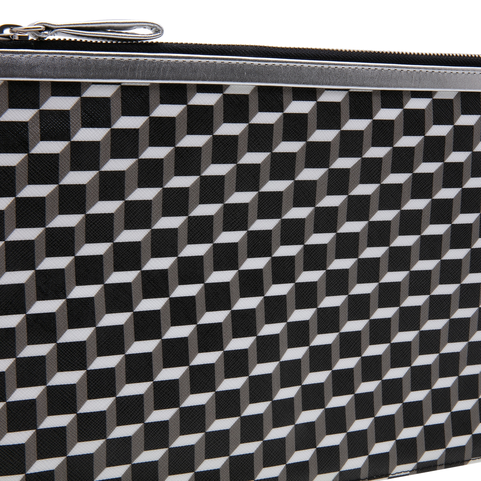 

Cube Perspective pouch, Black