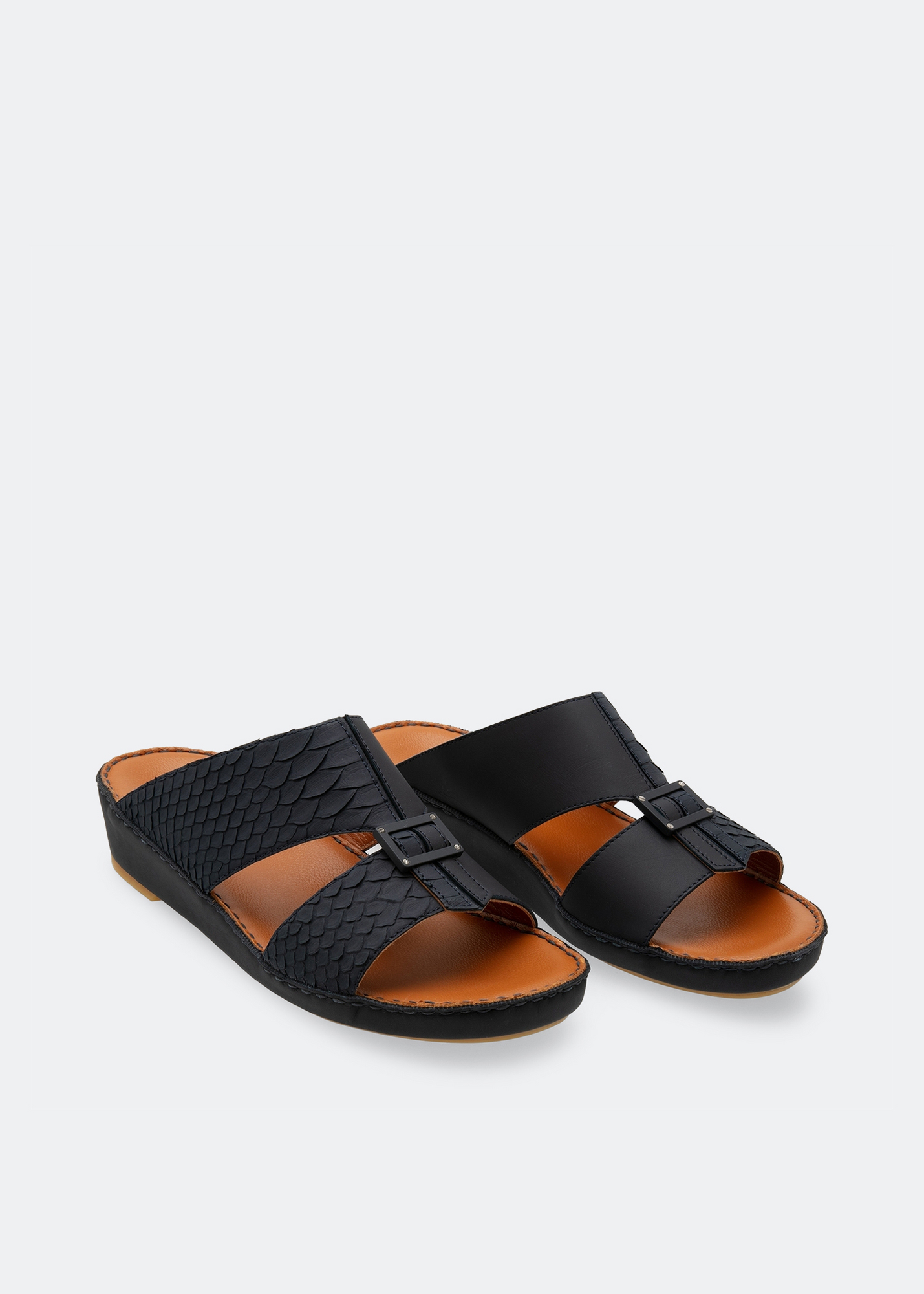 

Python sandals, Blue