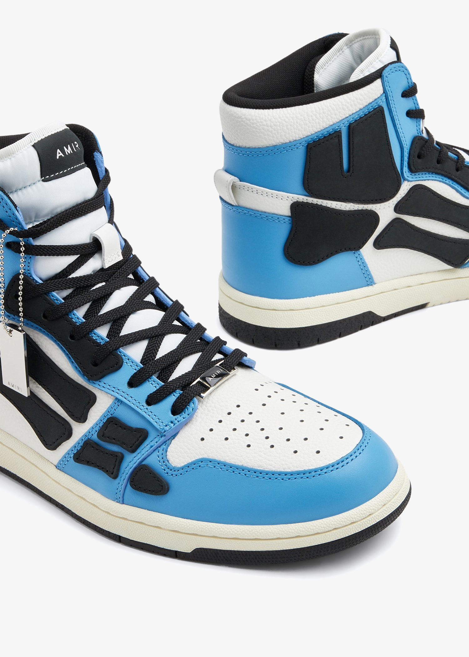 AMIRI Skel hi top sneakers for Men Blue in Bahrain Level Shoes