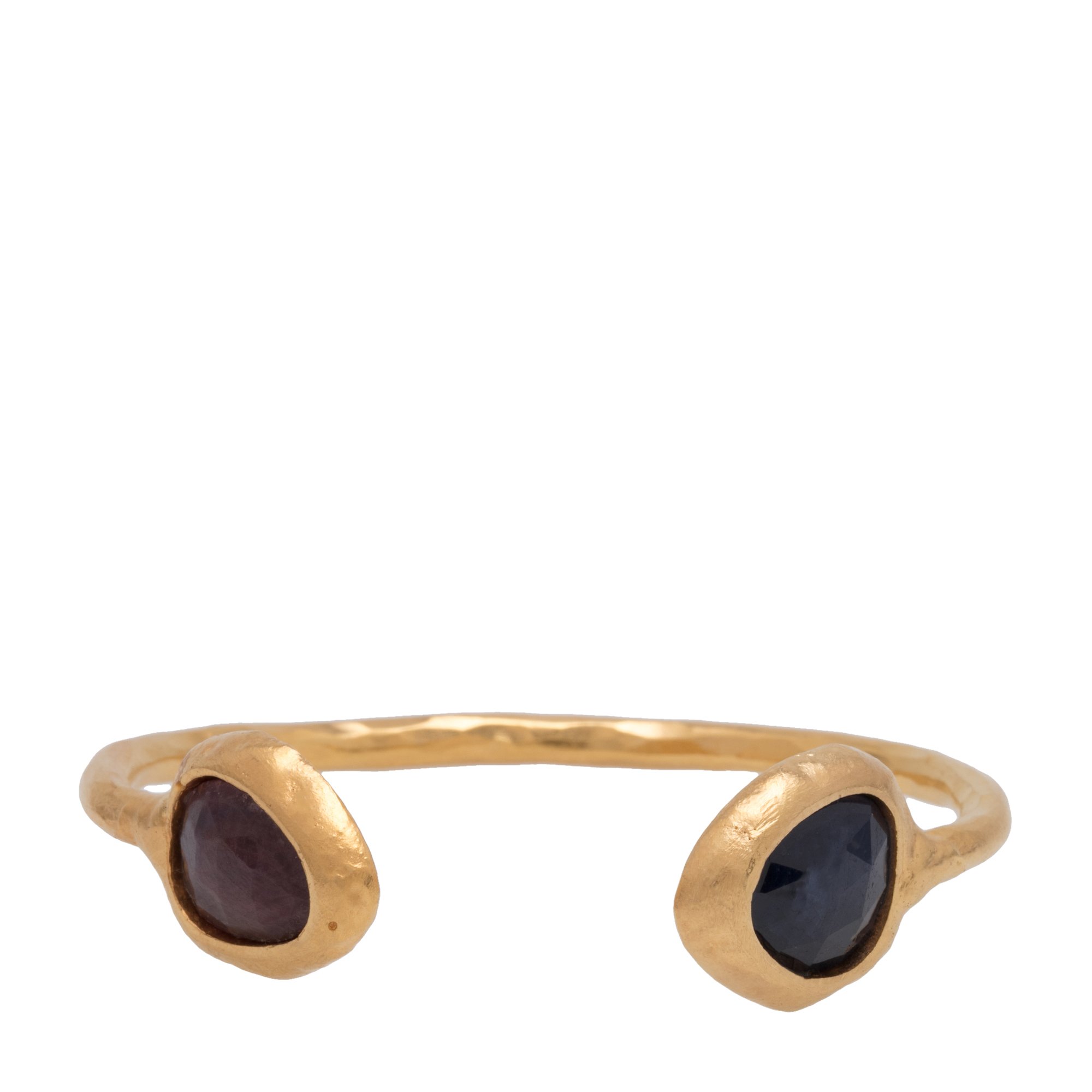 

Precious stone cuff, Gold