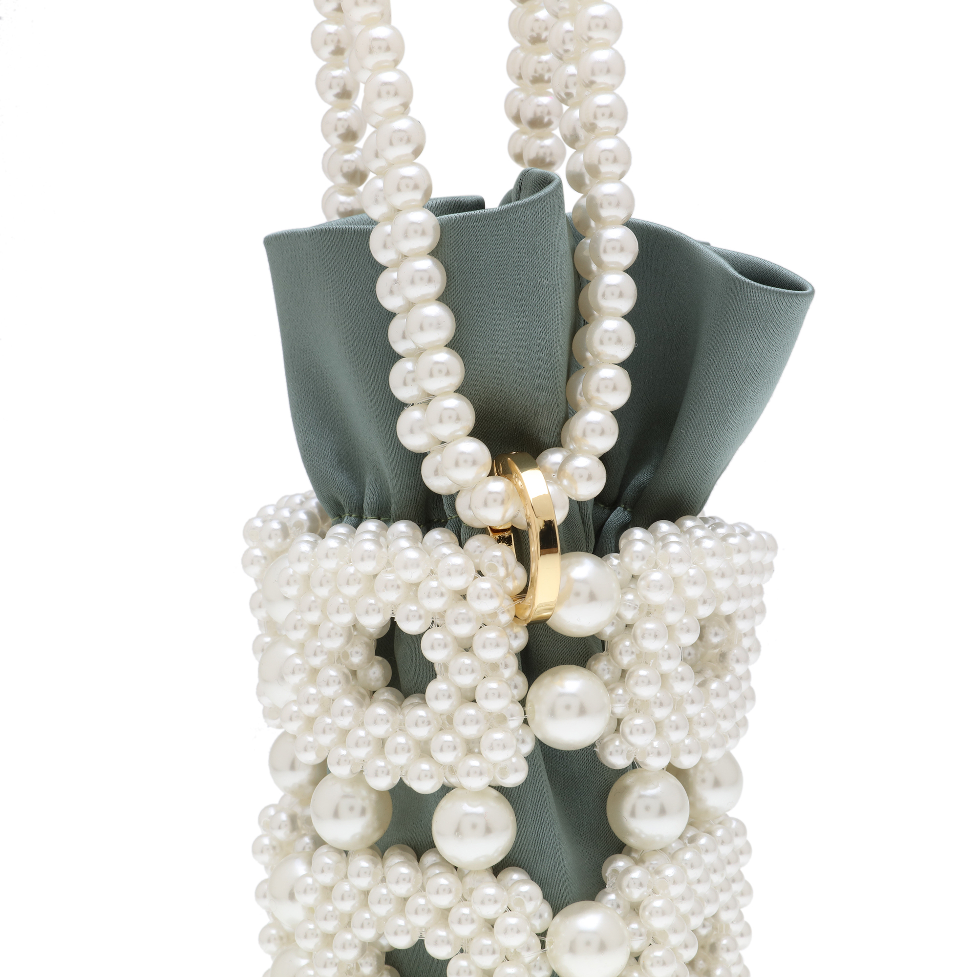 

Small Esmeralda bucket bag, Green