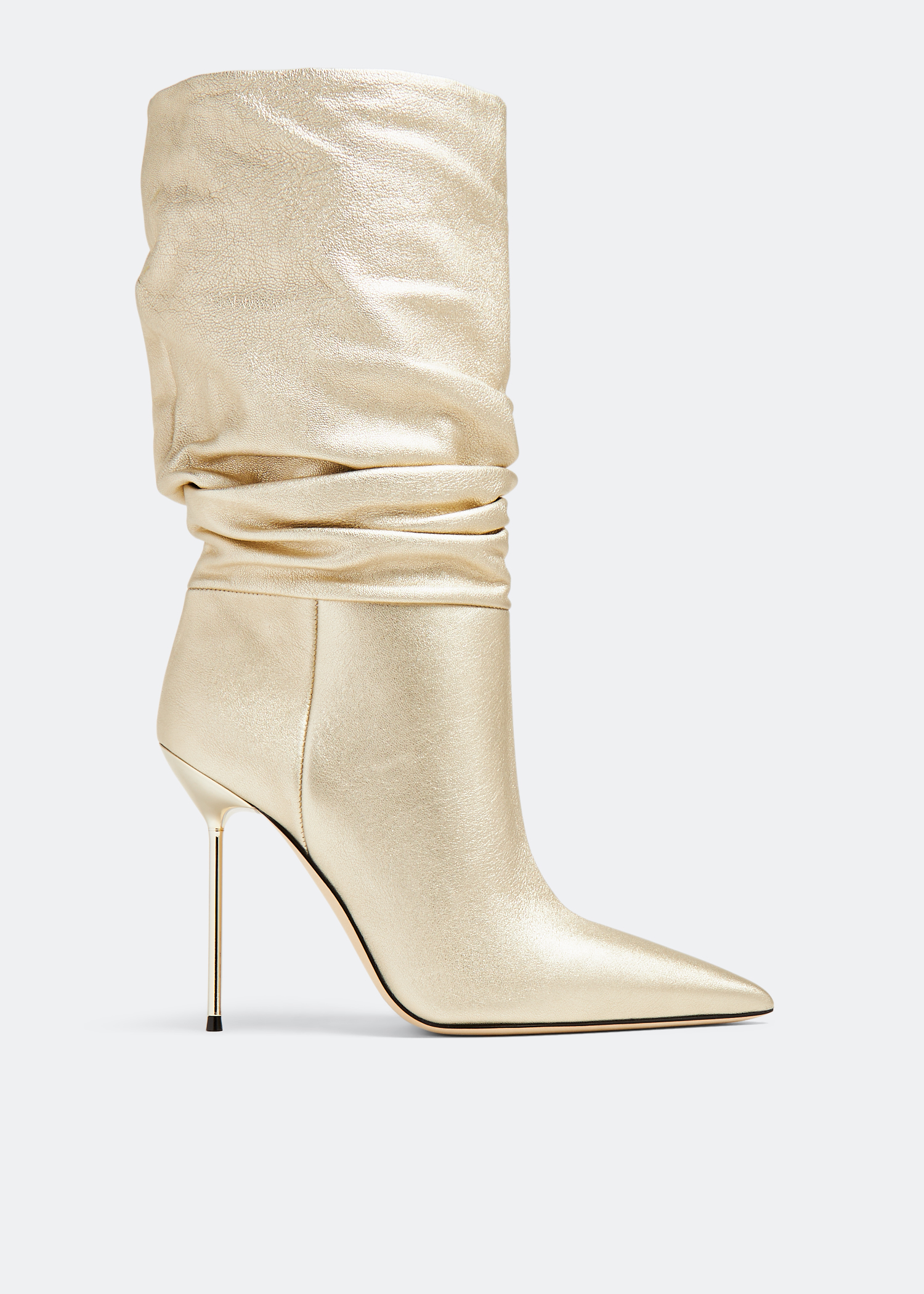 Paris Texas Lidia Slouchy boots for Women Gold in UAE Level Shoes