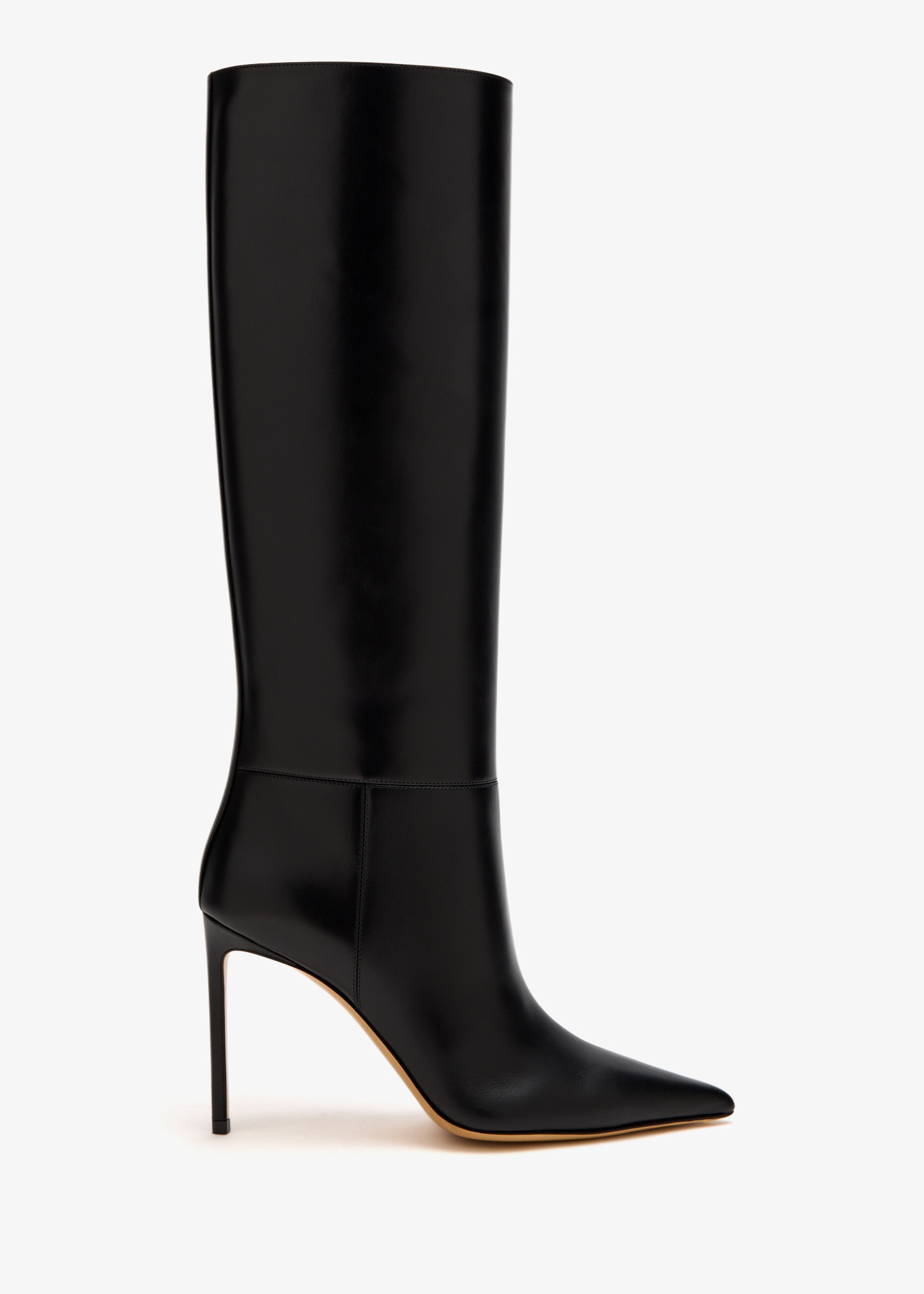 

Leather boots, Black
