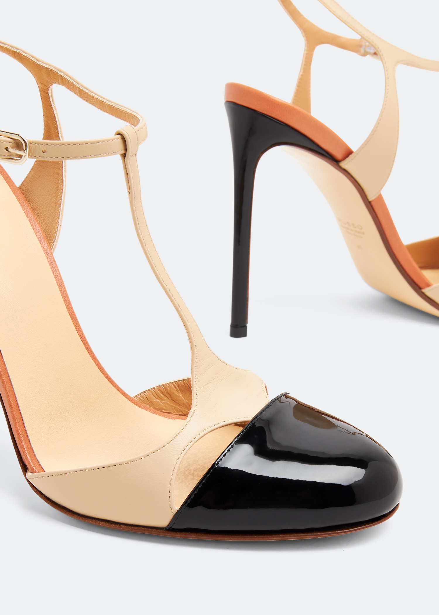 Francesco russo slingback best sale pumps
