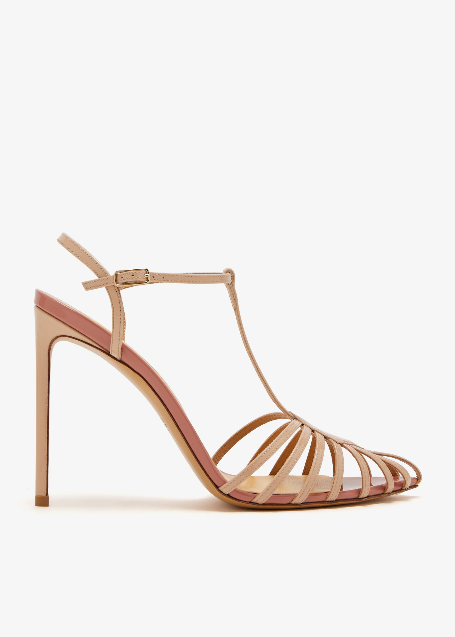 

Cage sandals, Pink