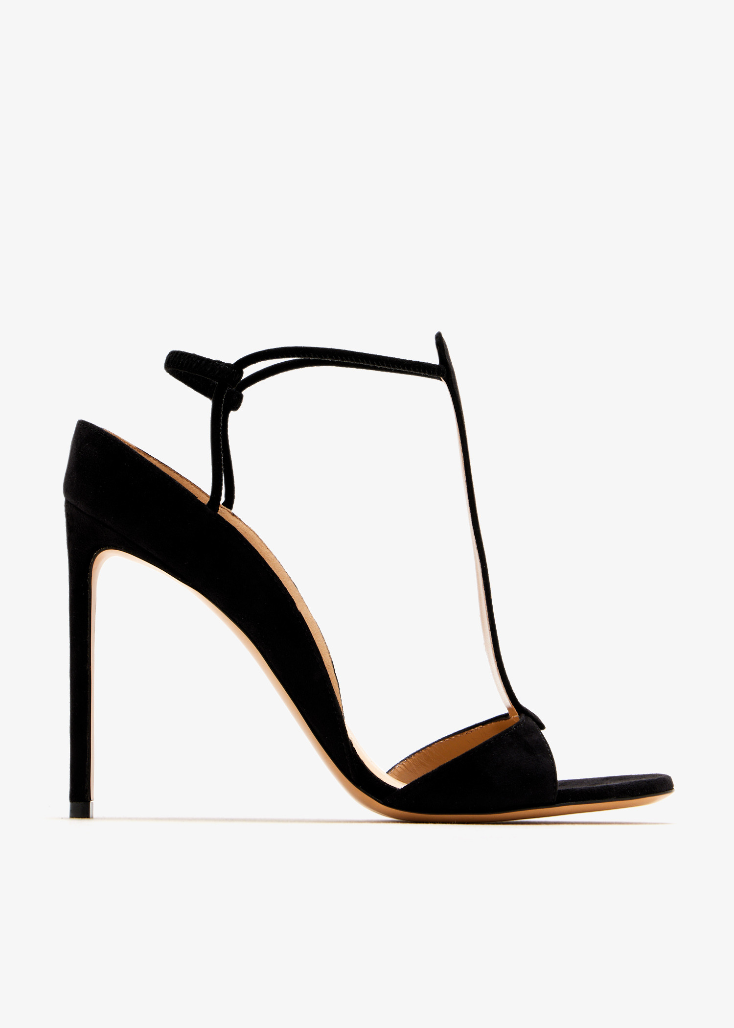 

T-bar sandals, Black