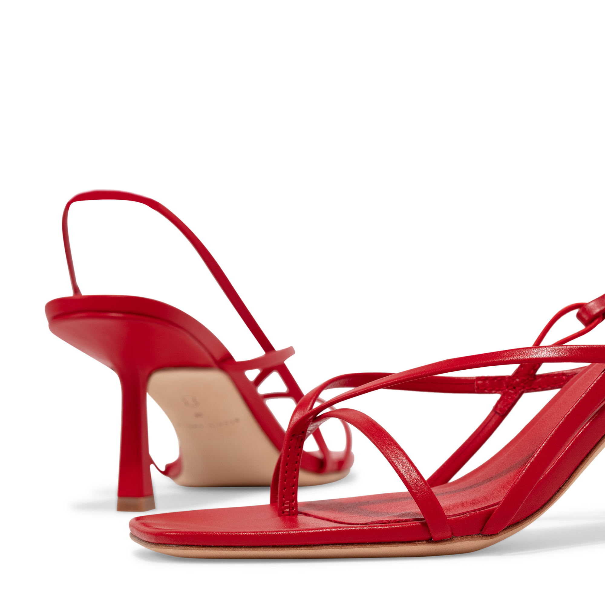 

Flip flop 75 heel sandals, Red