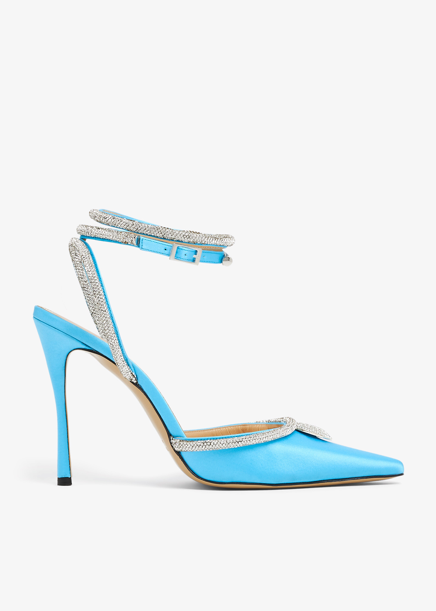 

Crystal heart pumps, Blue