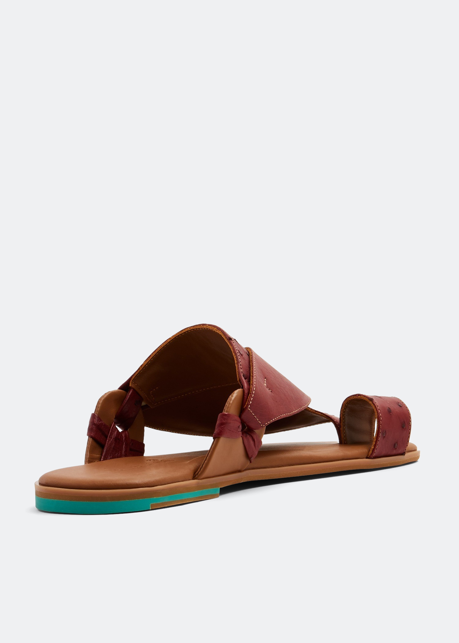 

Rabda sandals, Red