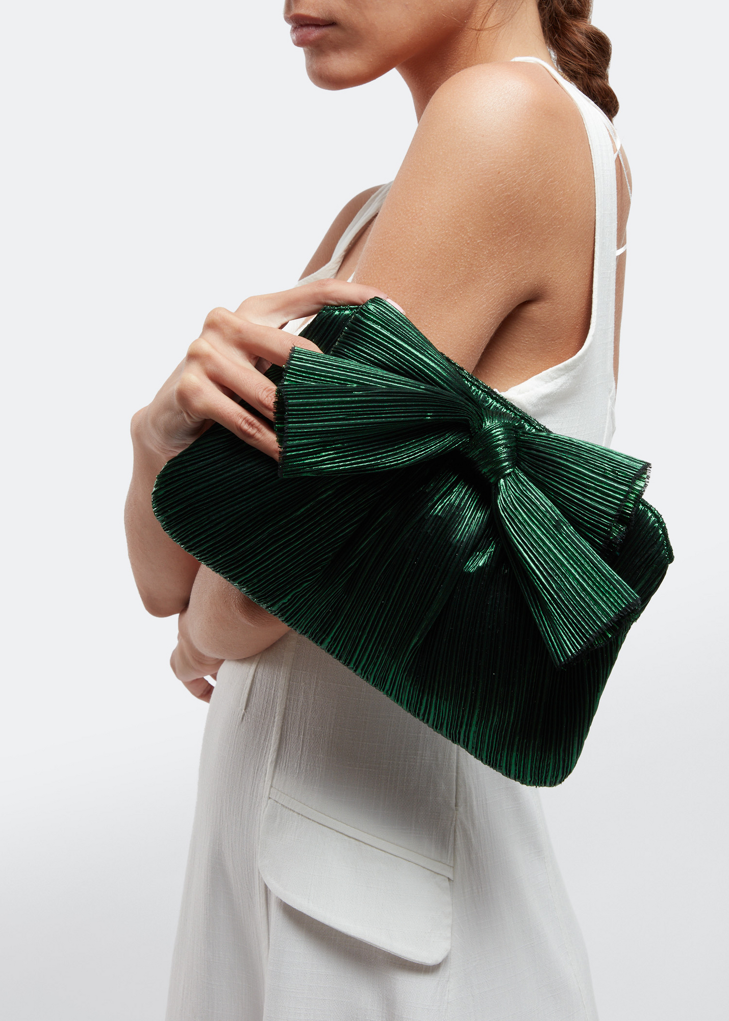 

Rayne clutch, Green