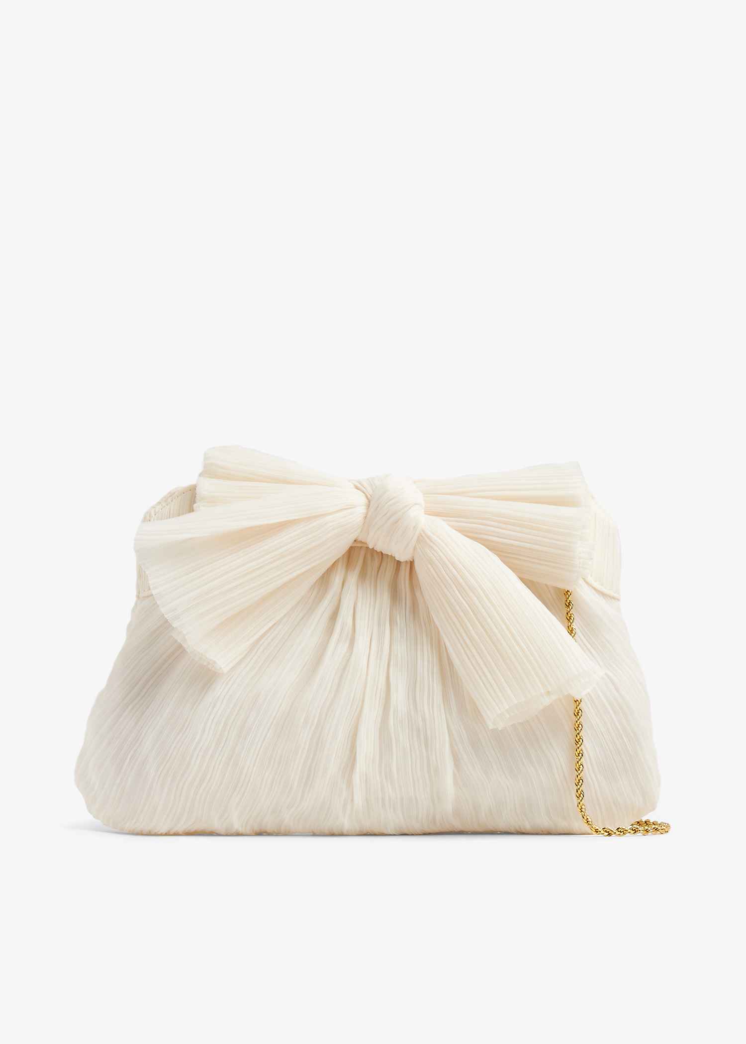 

Rayne clutch, White