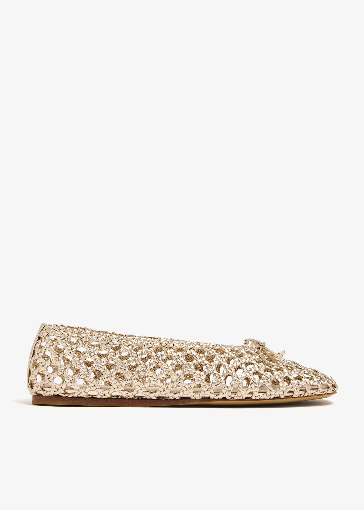 

Regency ballet flats, Gold