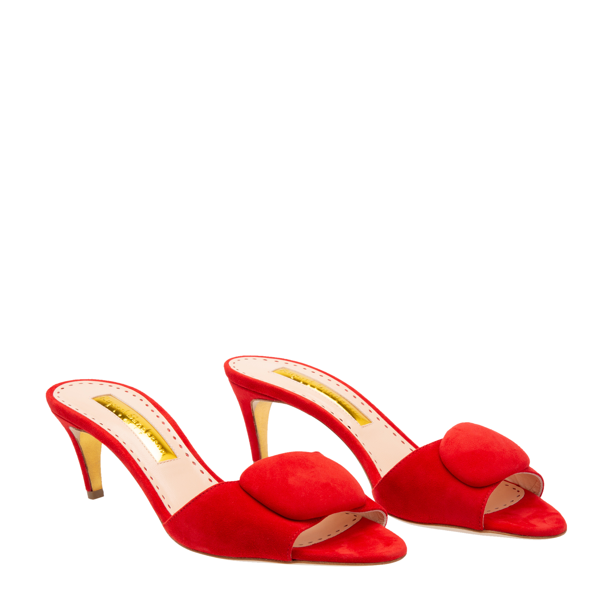 

Gwyneth mules, Red