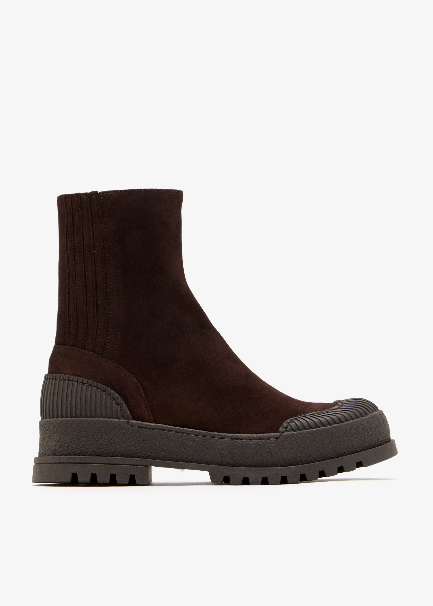 

Rugged booties, Brown