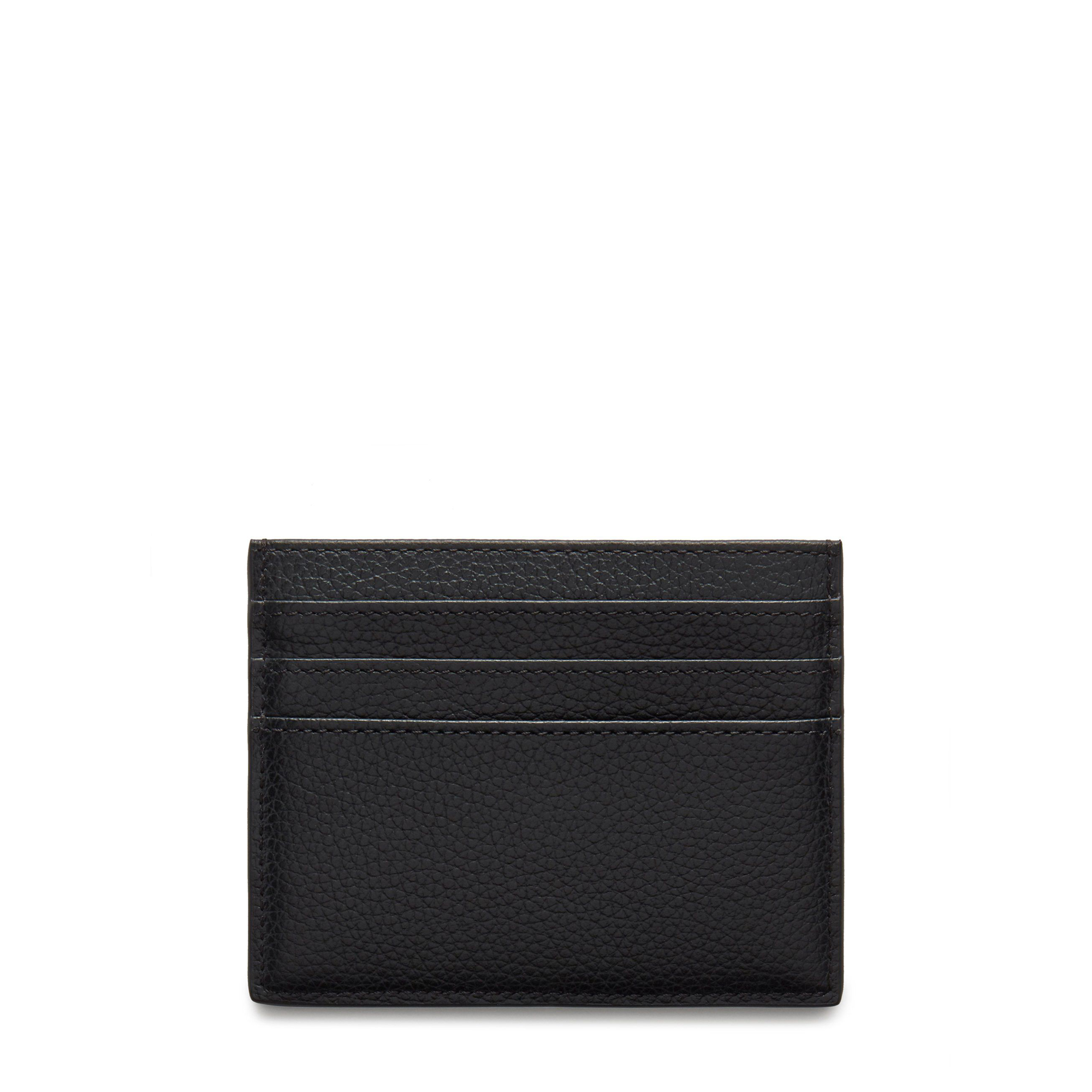 

Zipped credit card slip, Black