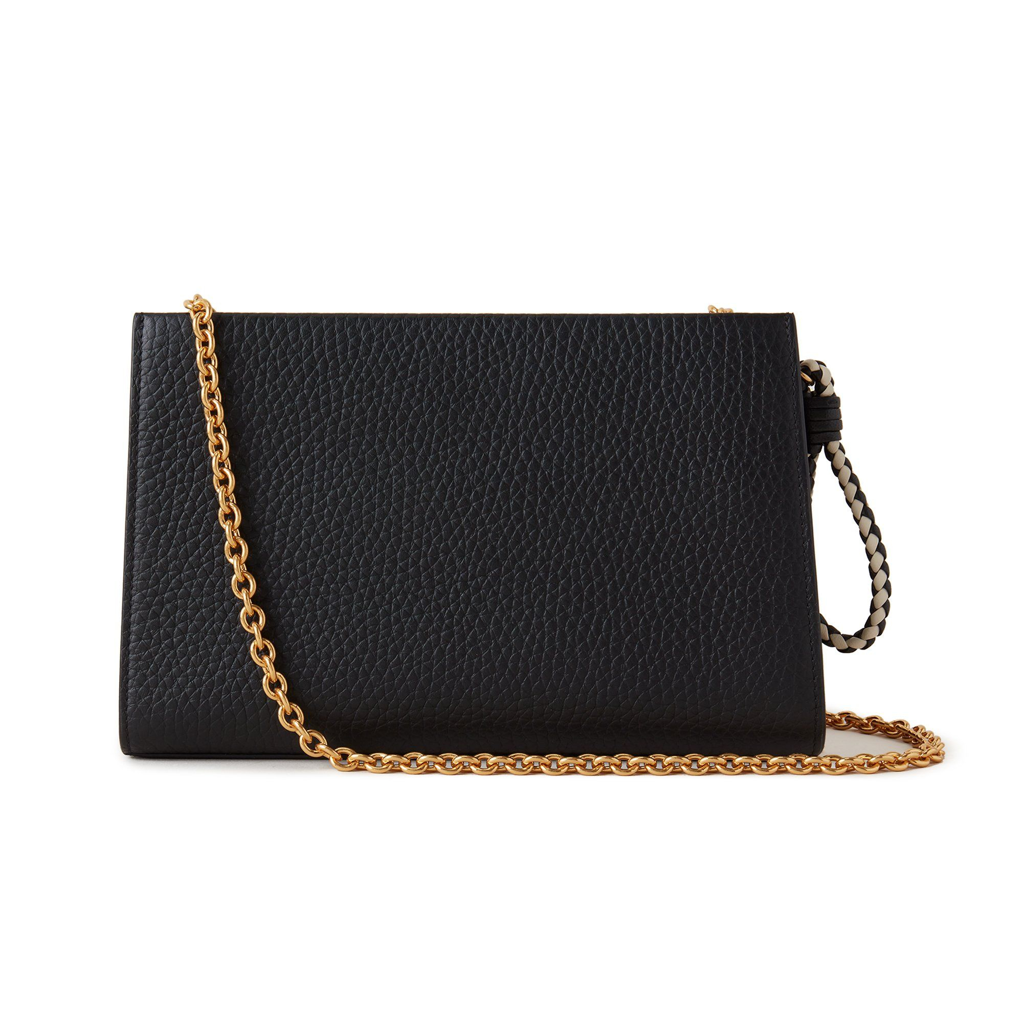 

Iris chain wallet, Black