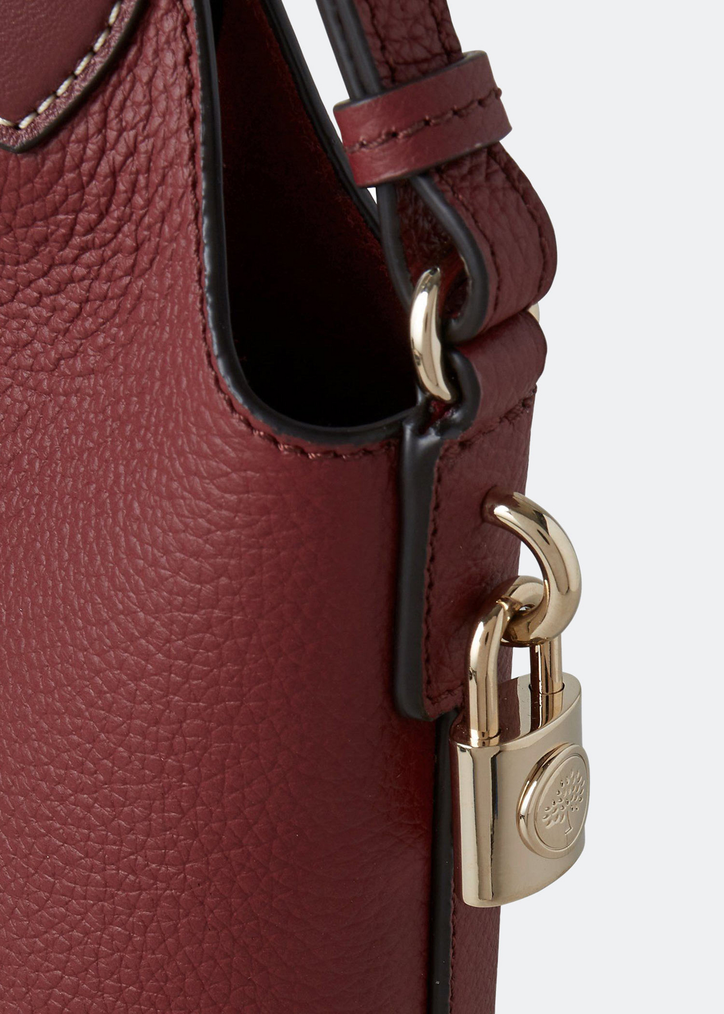 

Small Lily tote bag, Burgundy