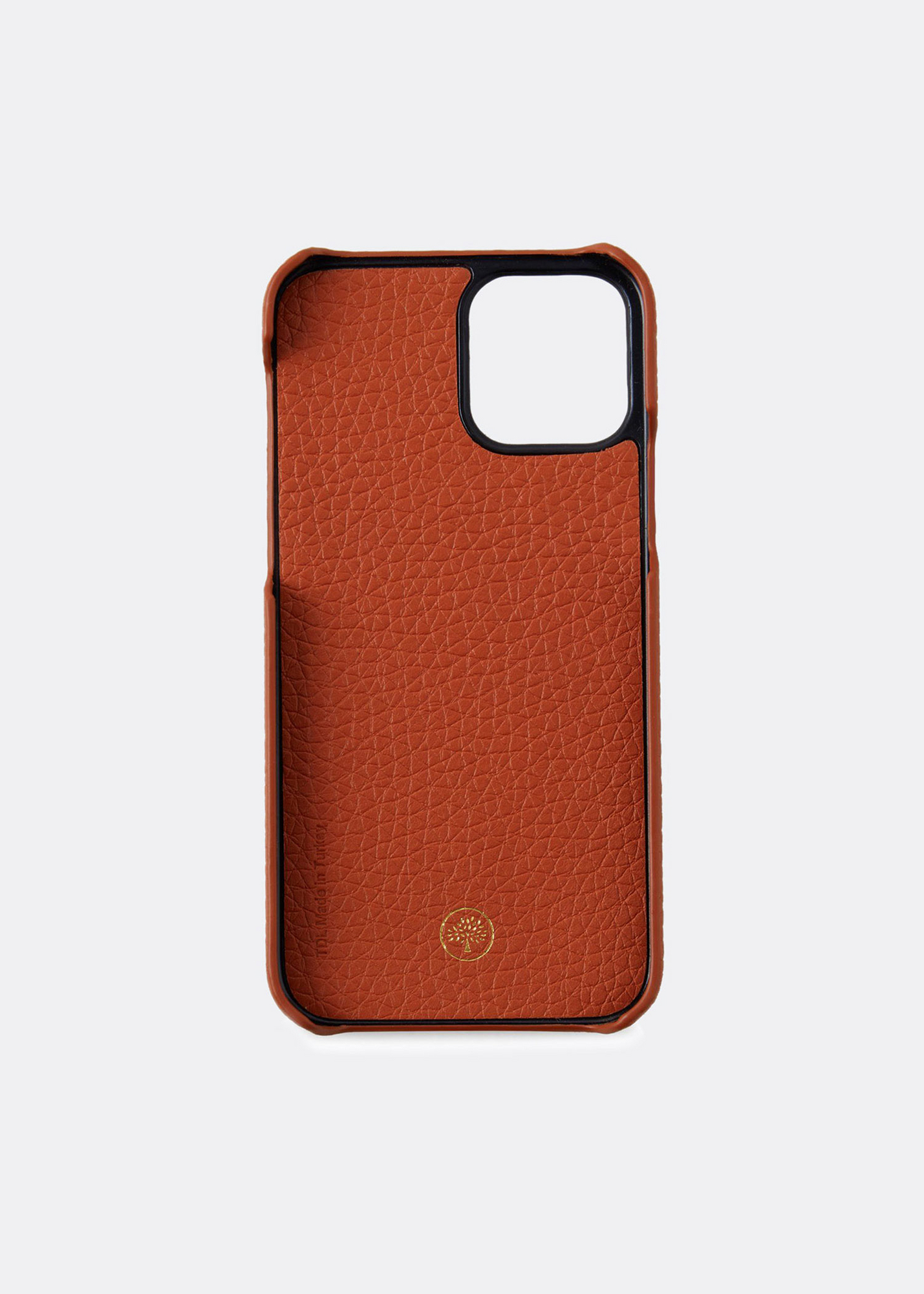 

MagSafe leather iPhone 12 case, Orange
