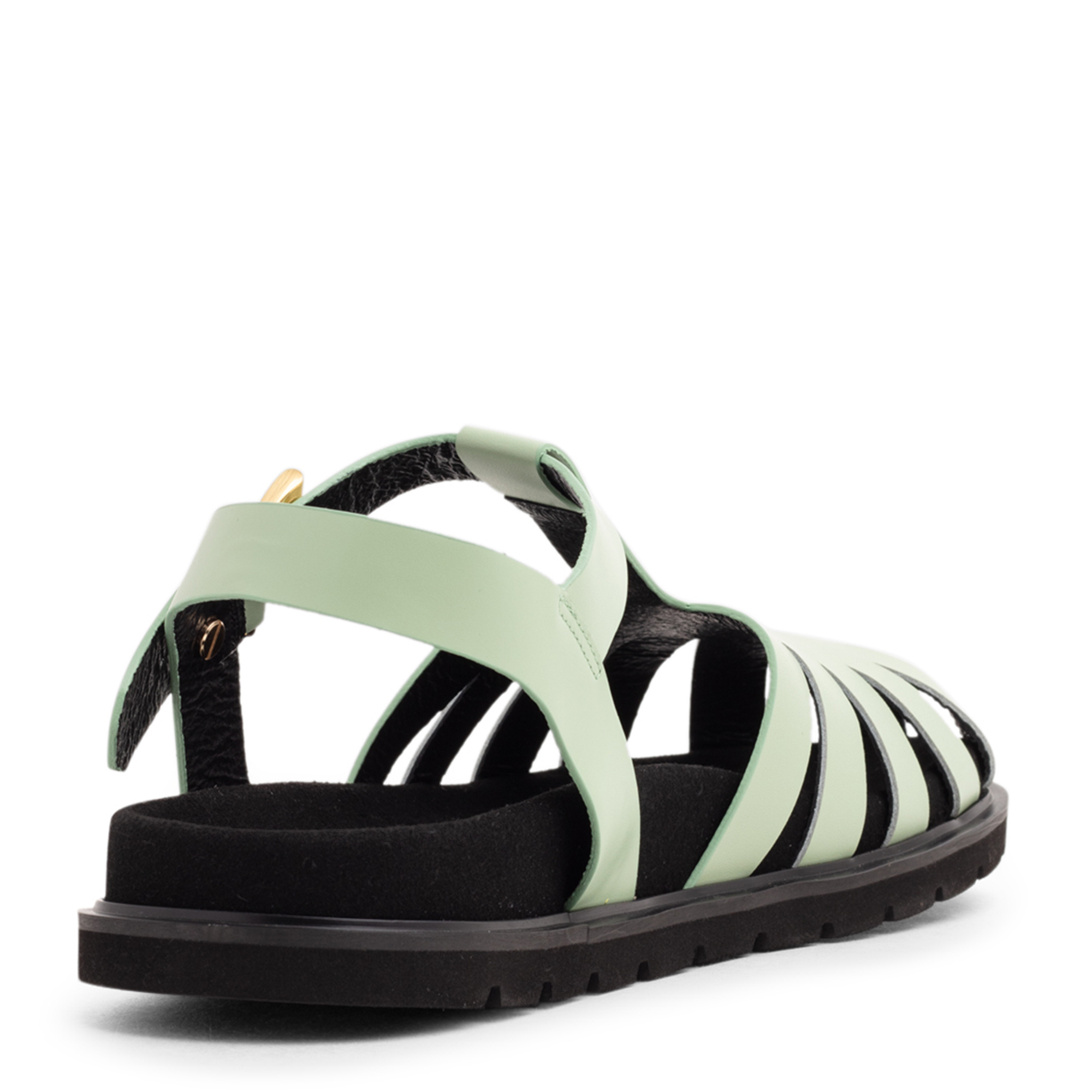 

Asterisk sandals, Green
