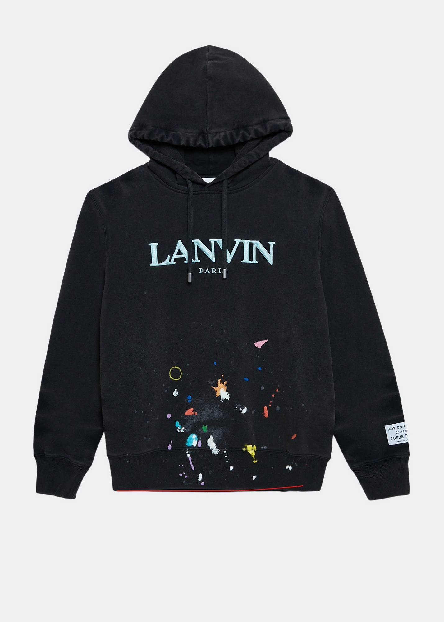 Lanvin x Gallery Department printed hoodie for Men - Black in KSA  
