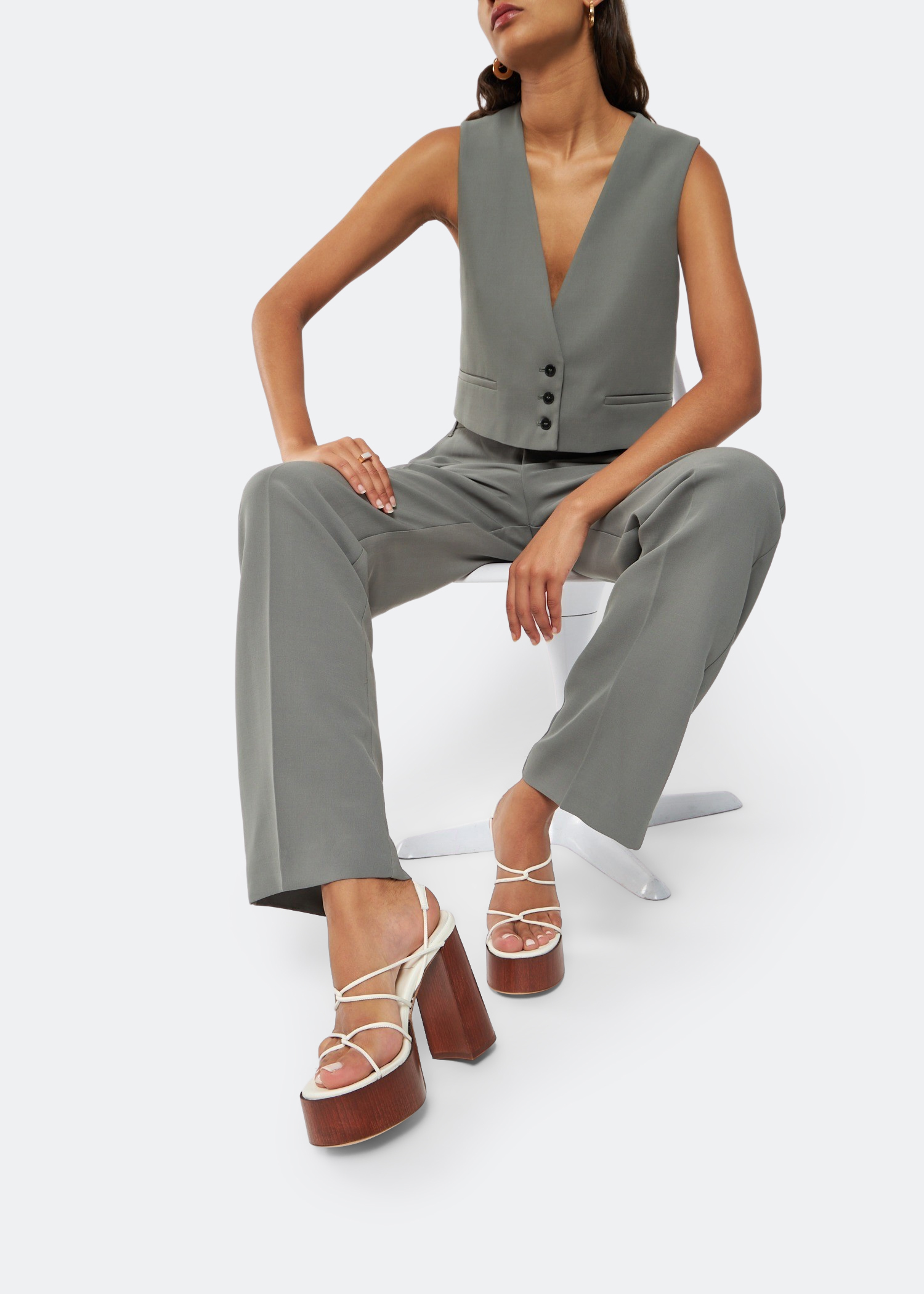 

x RHW Rosie 28 sandals, White