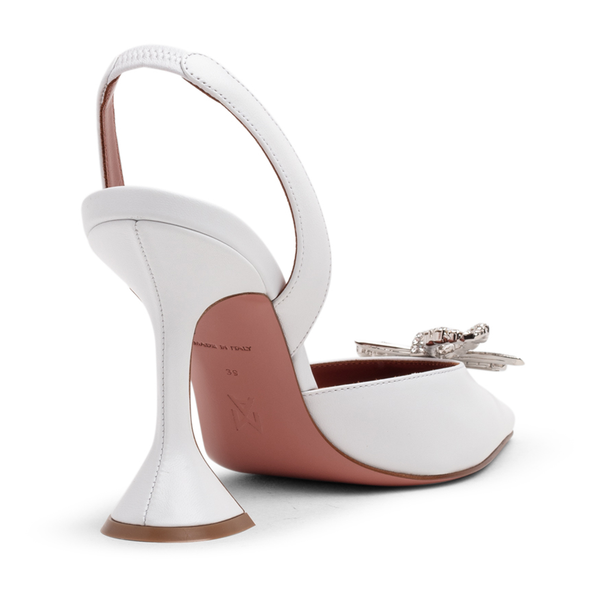 

Rosie sling pumps, White