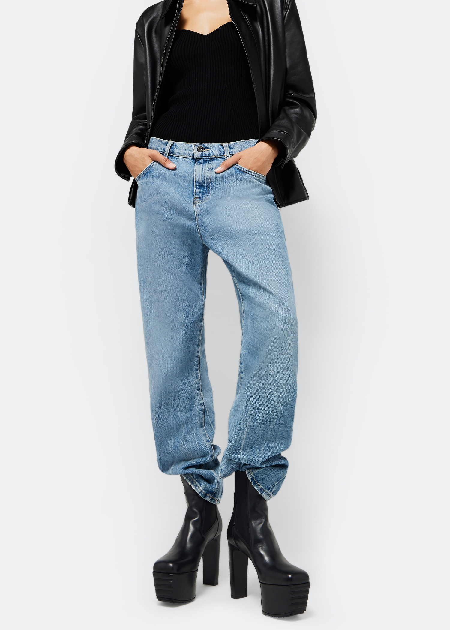 

Minimal Grill Beatle boots, Black
