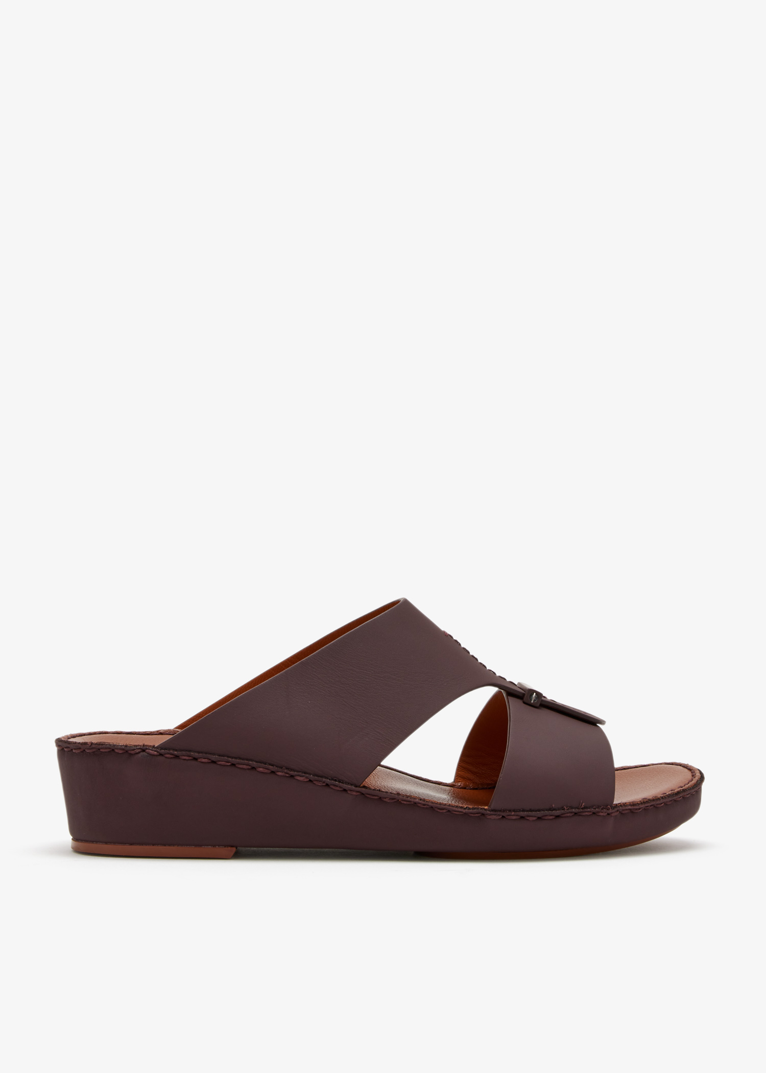 

Cerchio Cucire Rubbercalf sandals, Burgundy
