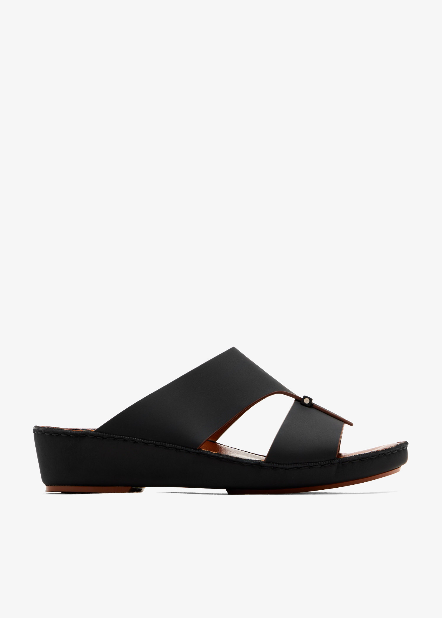 

Cerchio Rubbercalf sandals, Black