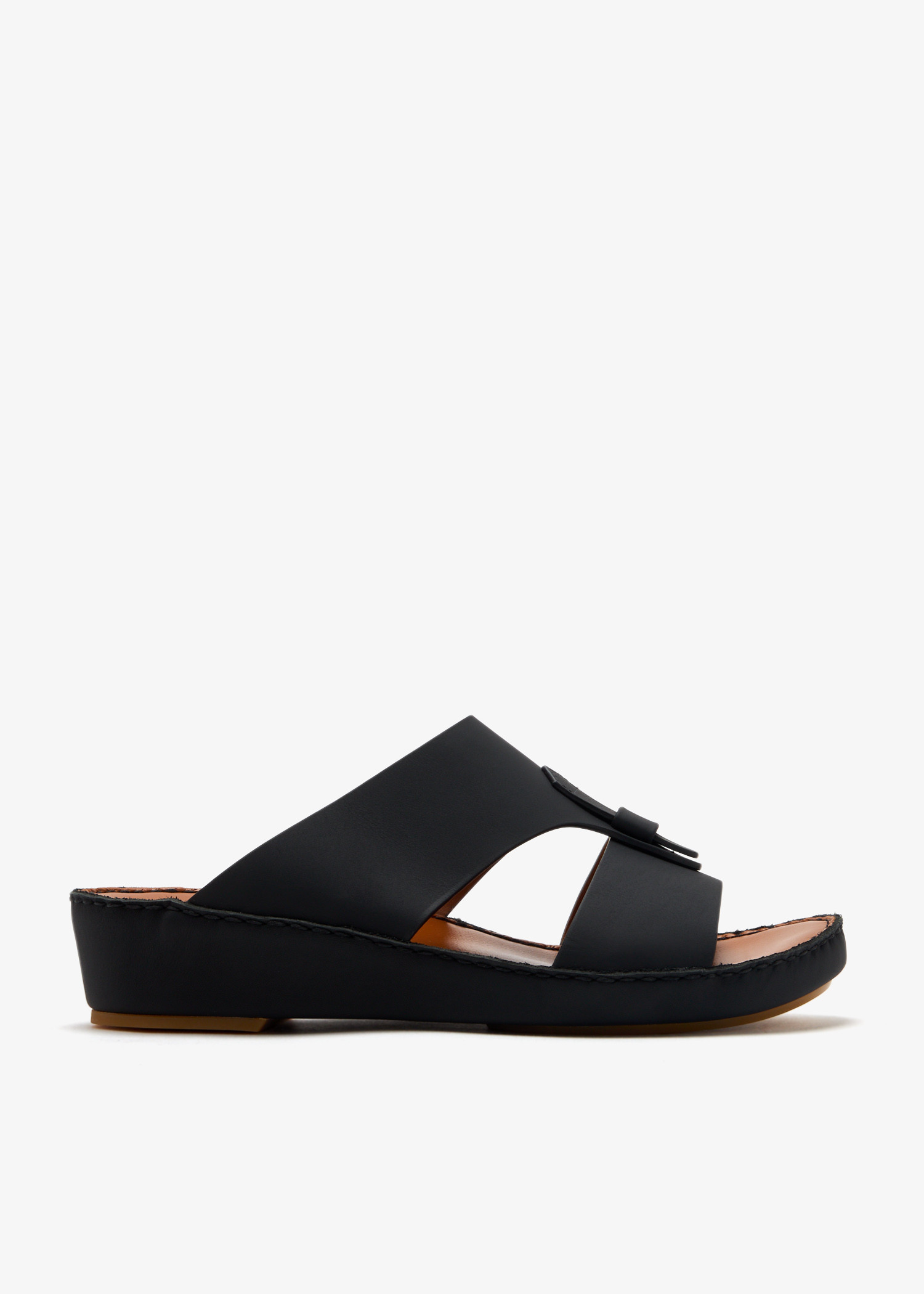 

Fissarito Rubbercalf sandals, Black