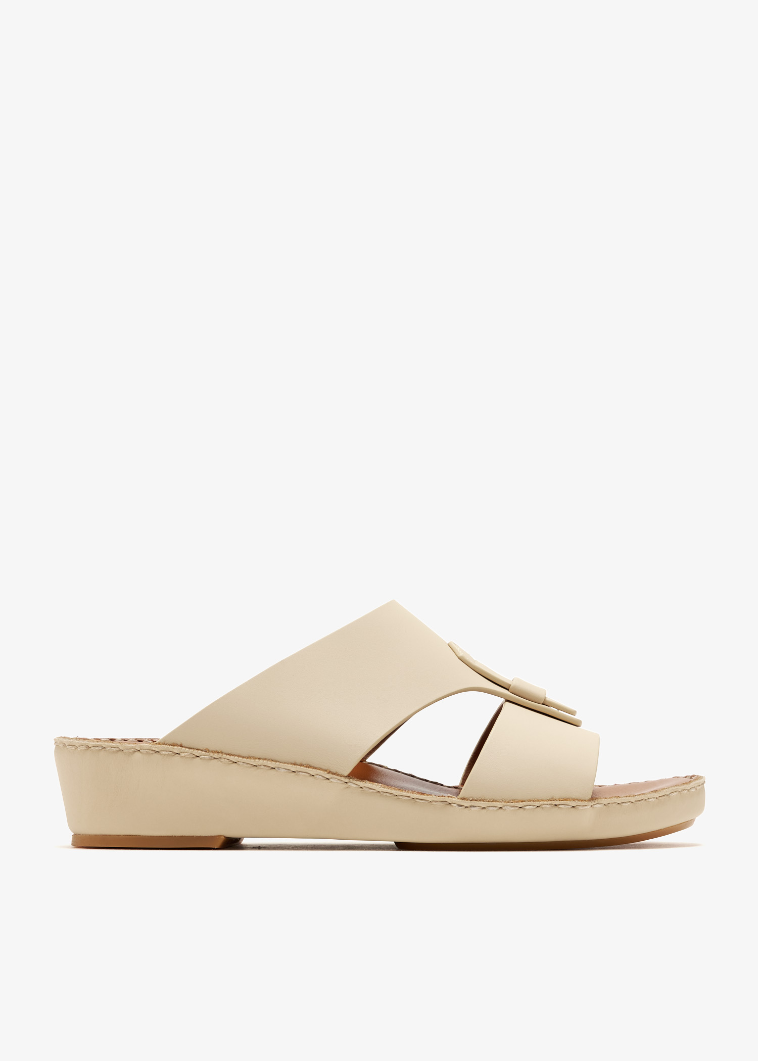 

Fissarito Rubbercalf sandals, Beige
