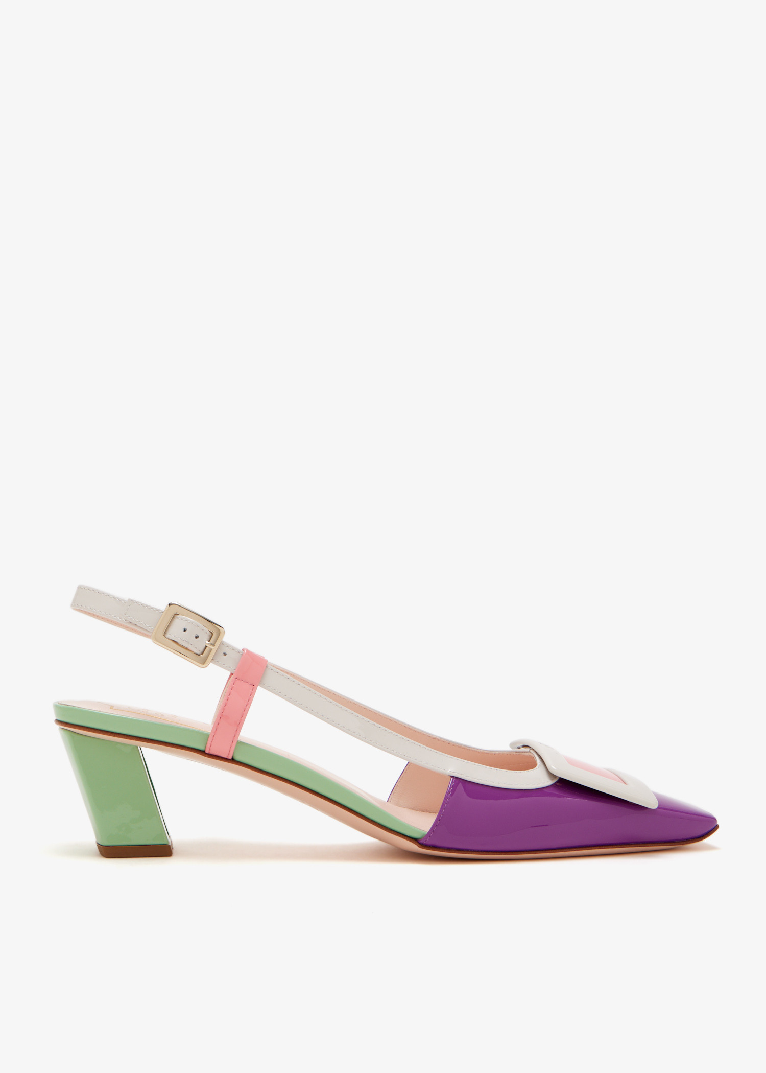 

Belle Vivier slingback pumps, Multicolored