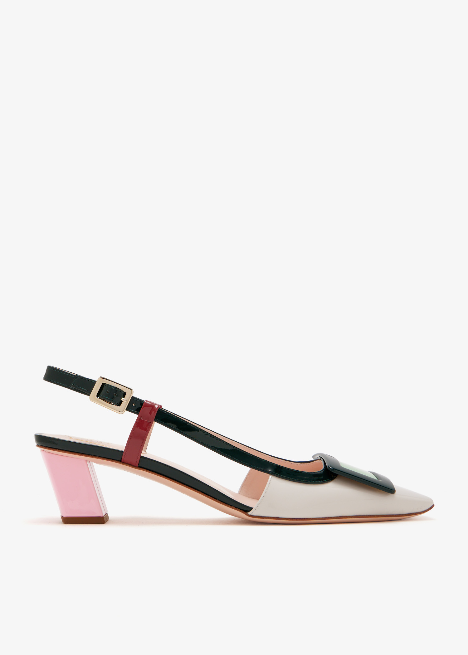 

Belle Vivier slingback pumps, Multicolored