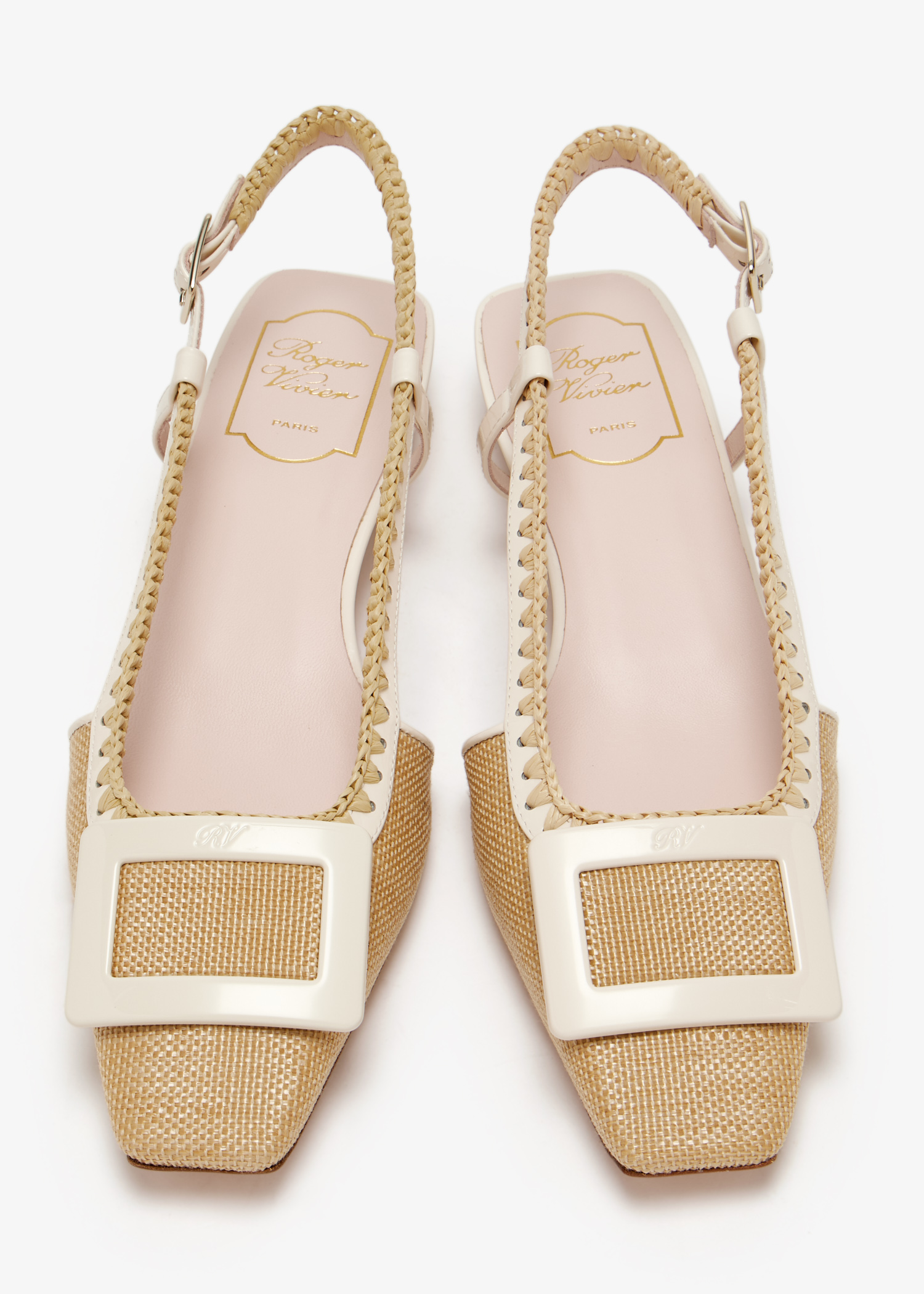 Roger Vivier Belle Vivier slingback ballerinas for Women Roger Vivier Belle Vivier slingback ballerinas for Women