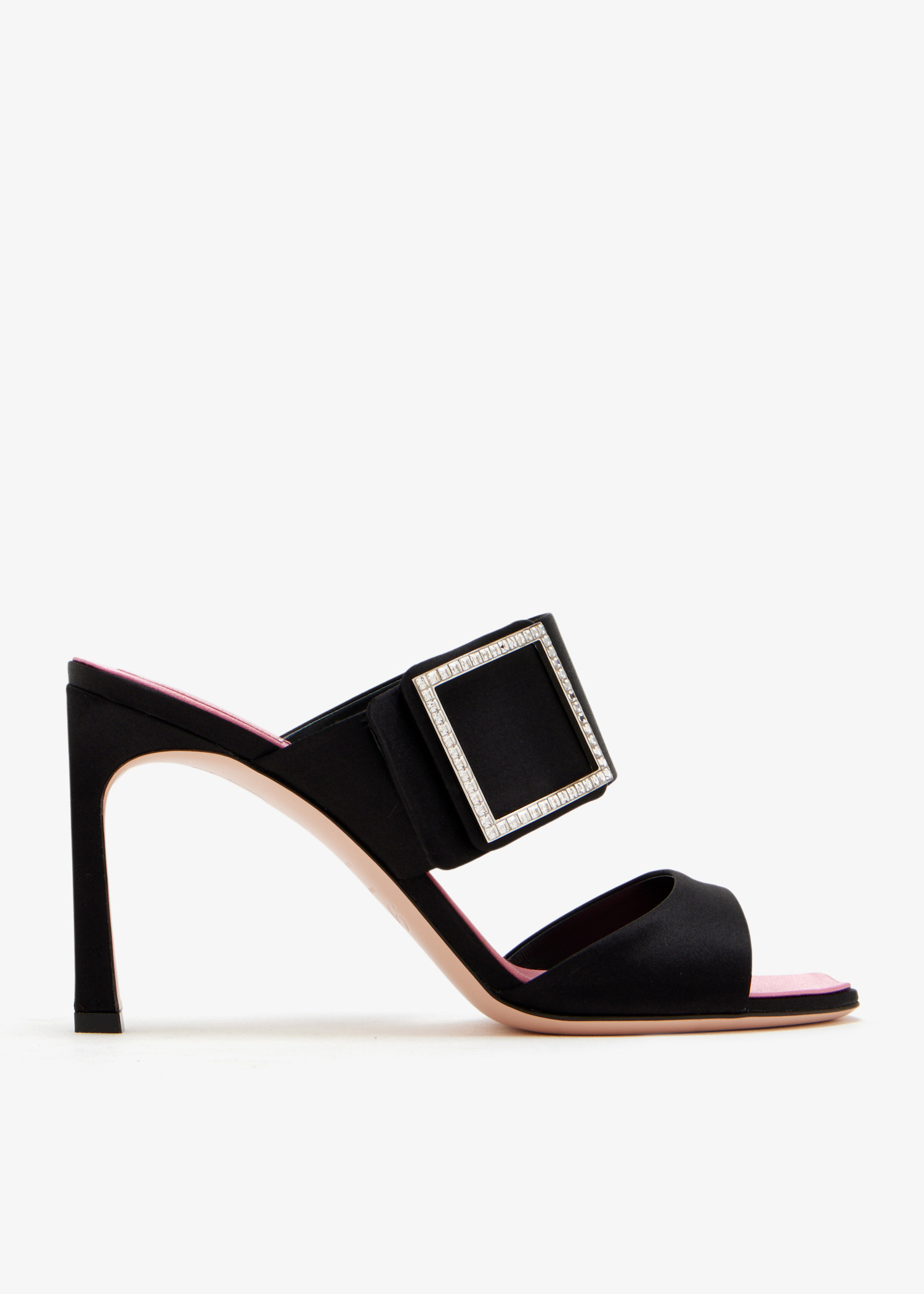 

Trompette mules, Black
