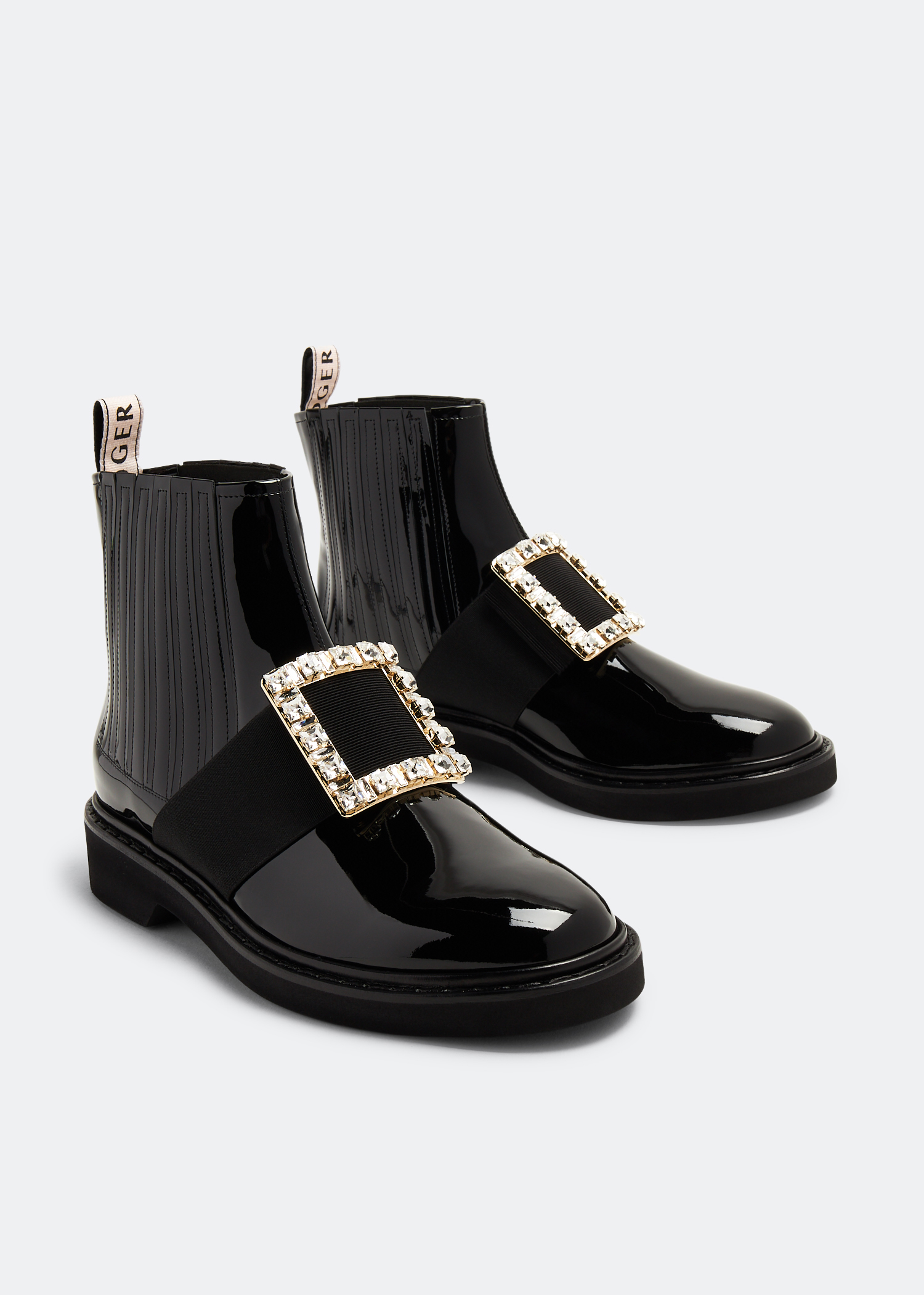 Roger Vivier Viv Rangers Chelsea boots for Women Black in Kuwait Level Shoes