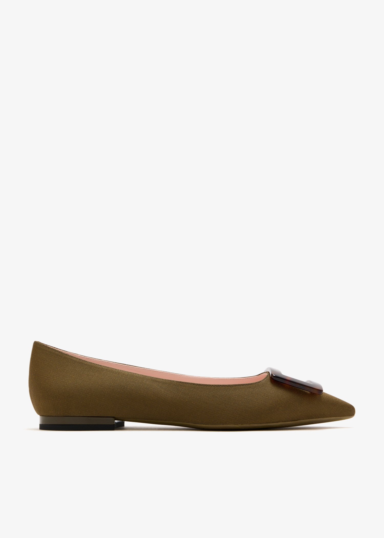 

Gommettine ballet flats, Khaki
