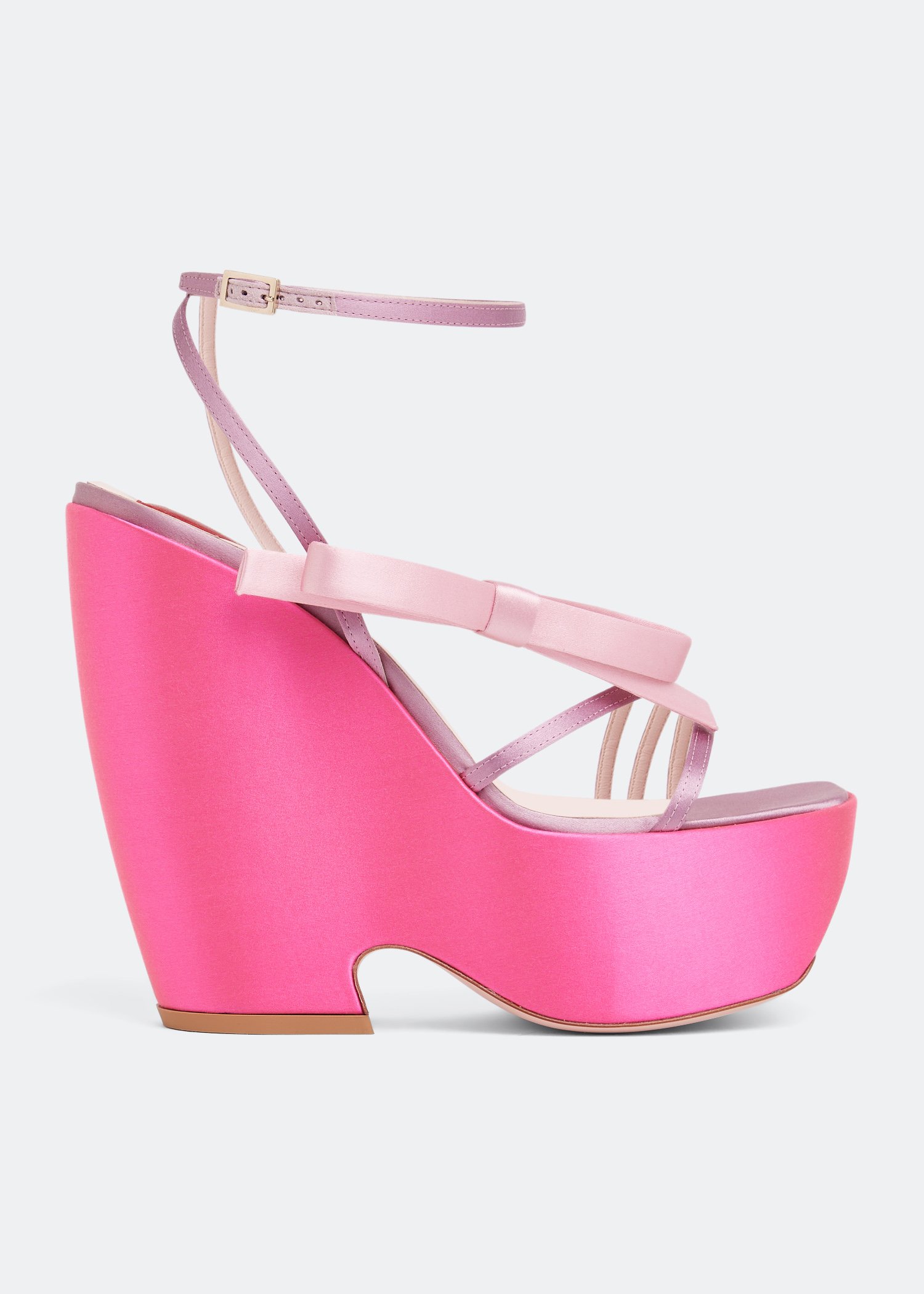 Women's hot online pink wedge sandals