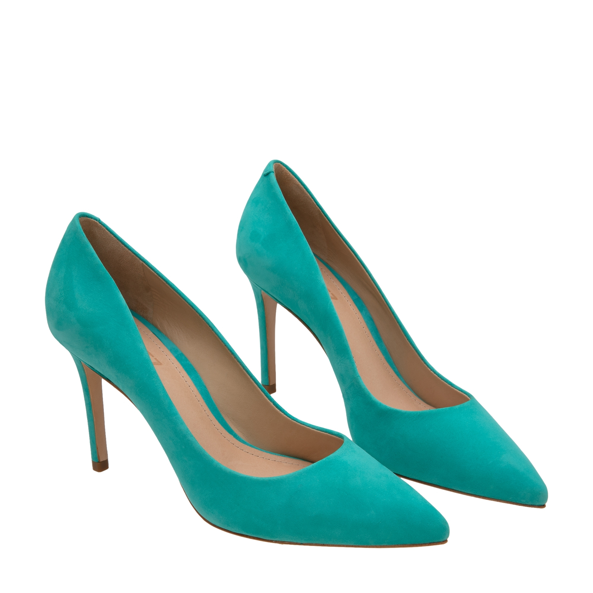 

Point-toe pumps, Blue