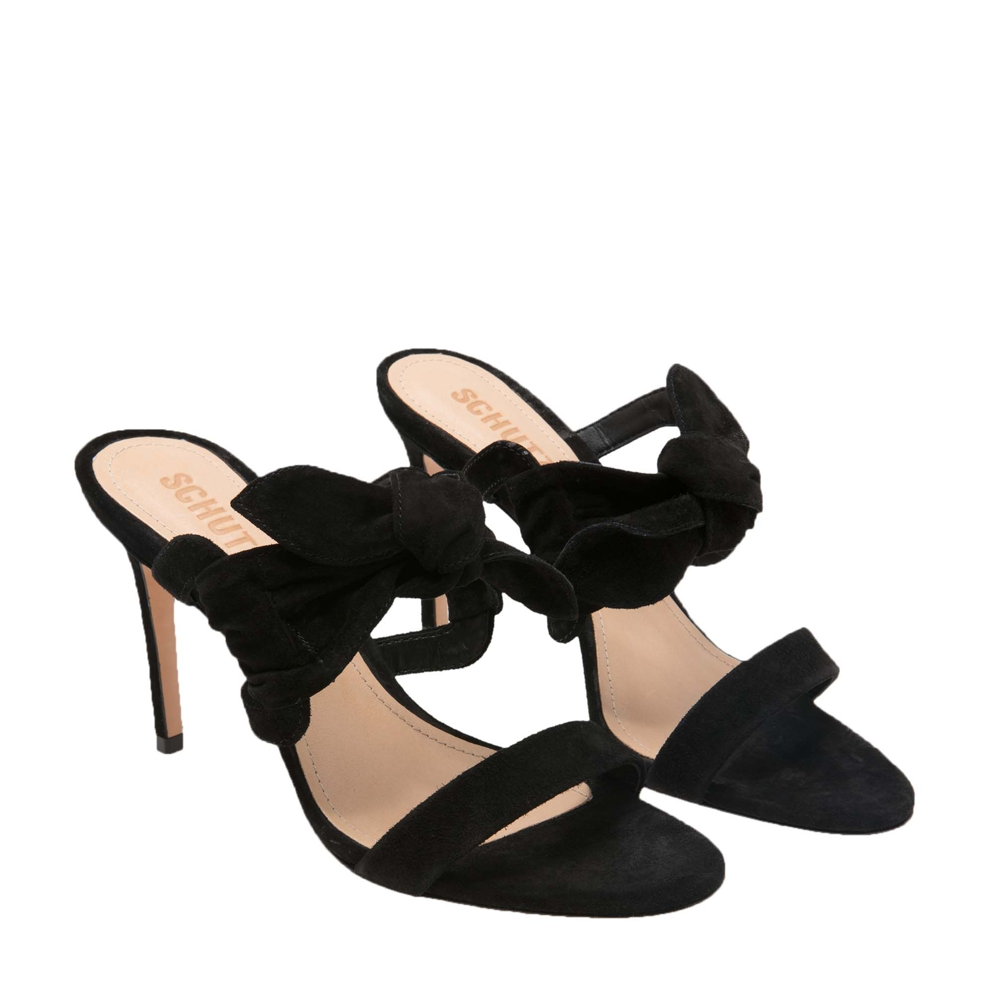 

Suede sandals, Black