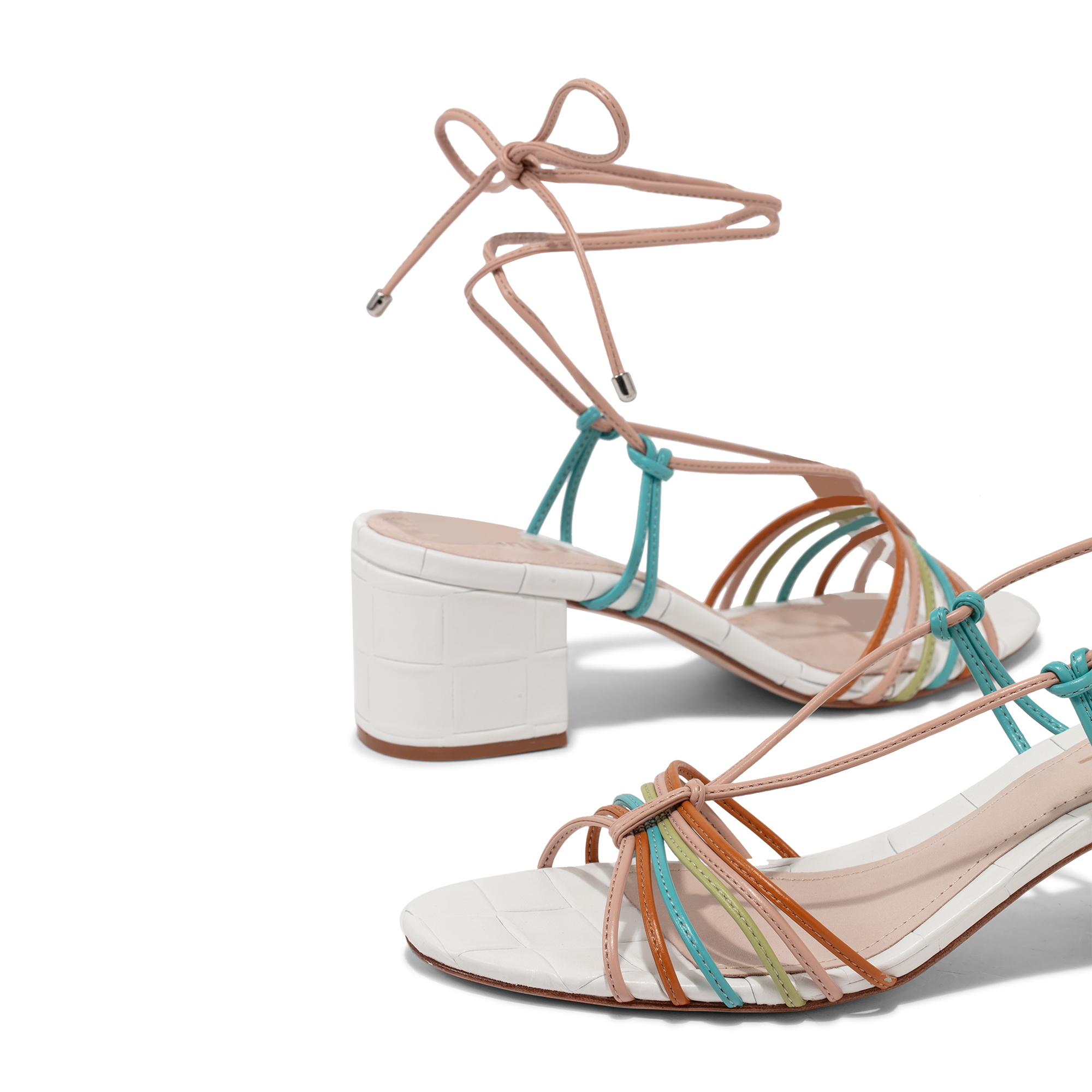 

Medio sandals, Multi-coloured