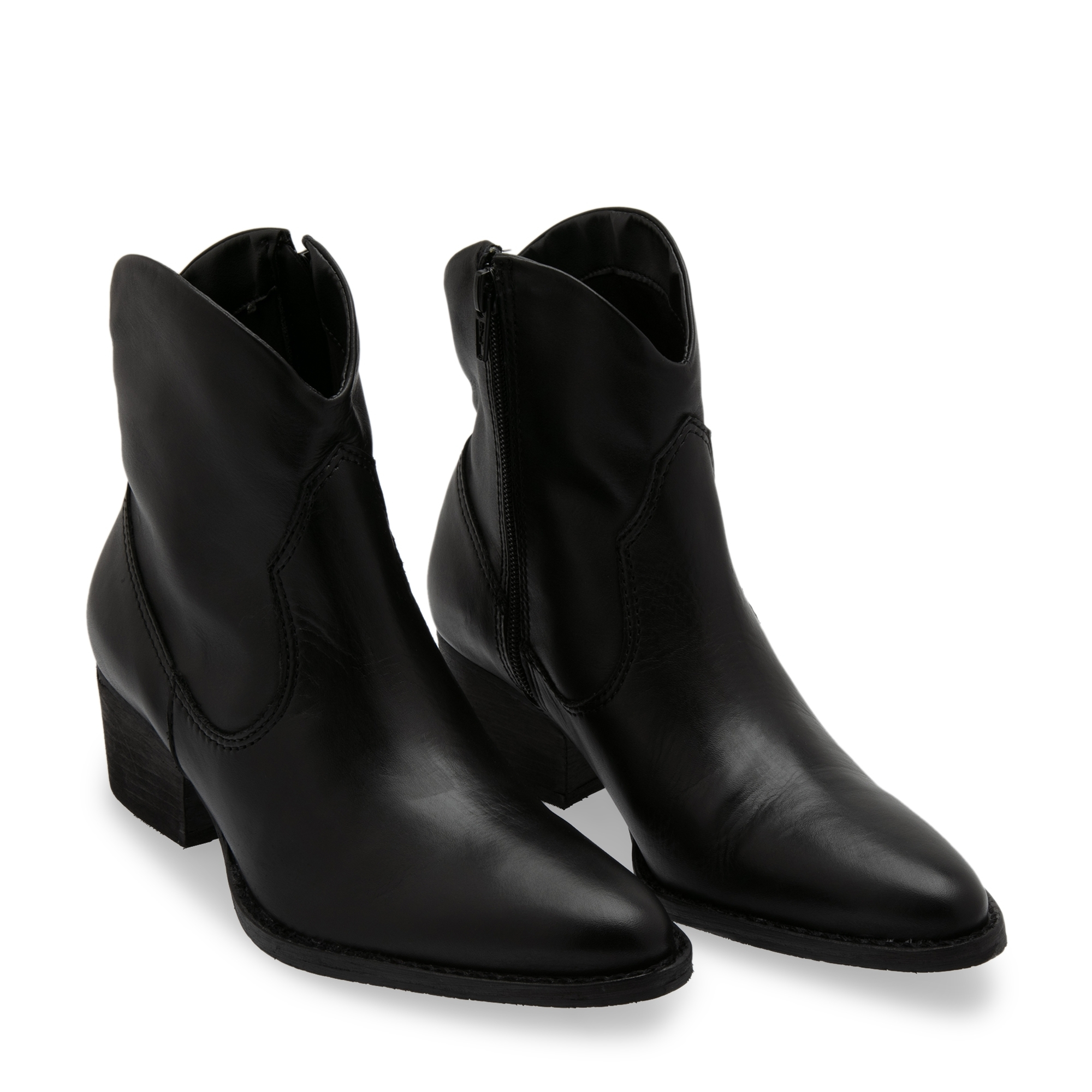 

Leather boots, Black