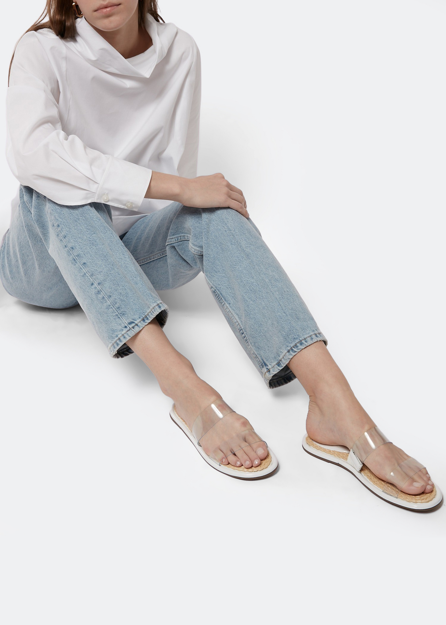 

Arien sandal, White