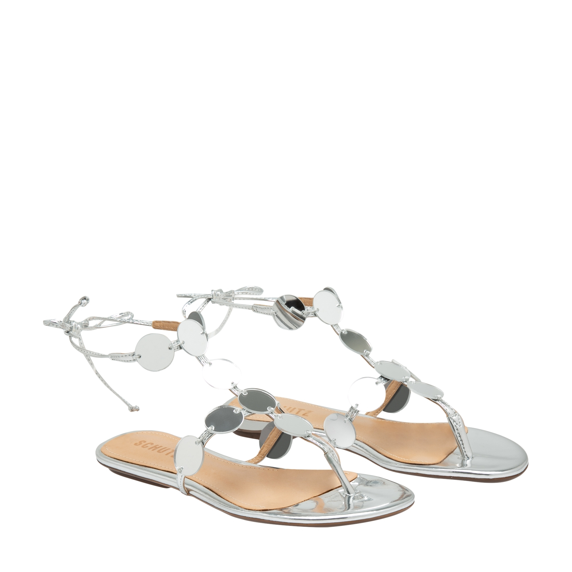 

Leather sandals, Black