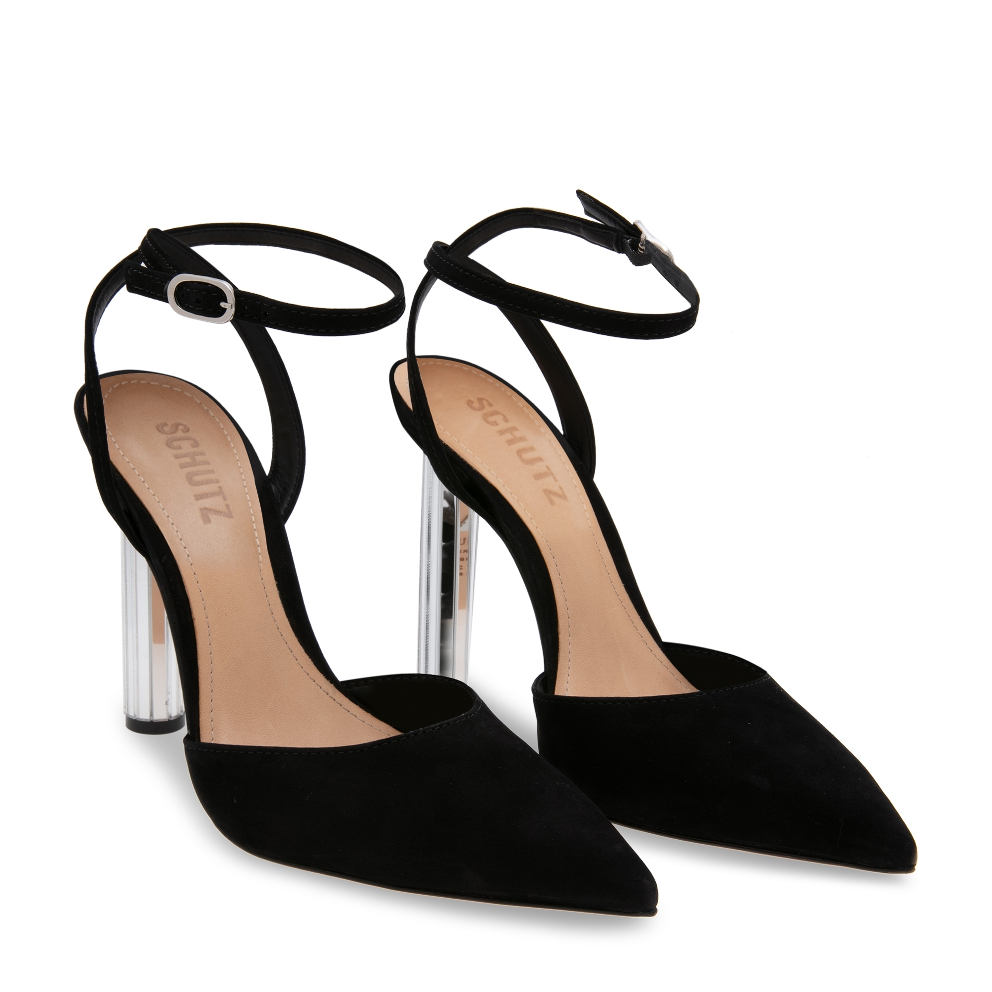 

Suede pumps, Black